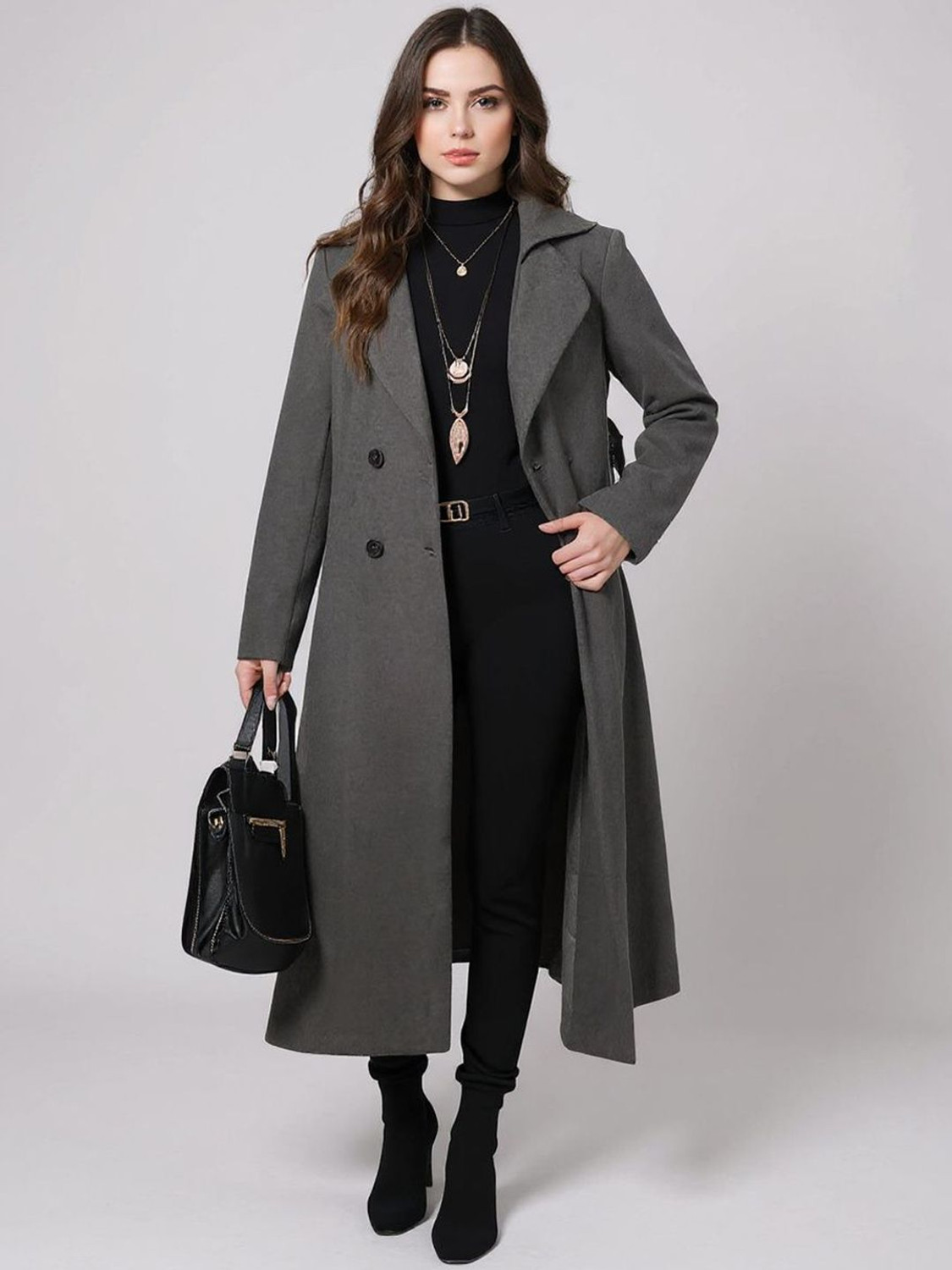 Image of Mast & Harbour Wool Solid Coat