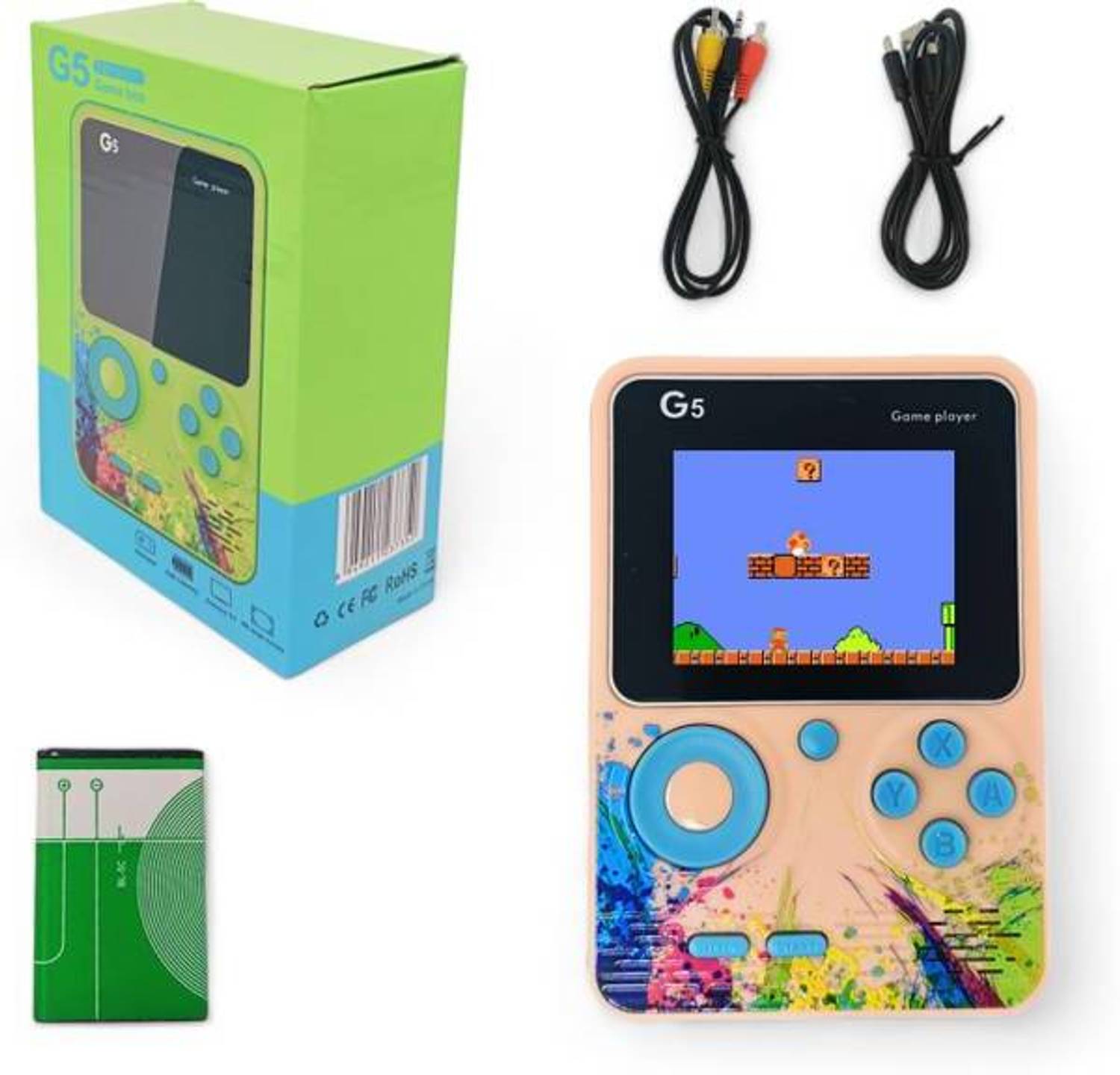 G5 video game for kids with 10000+ classic inbuilt video Games_108 2014 Edition with Game and Expansion Pack
