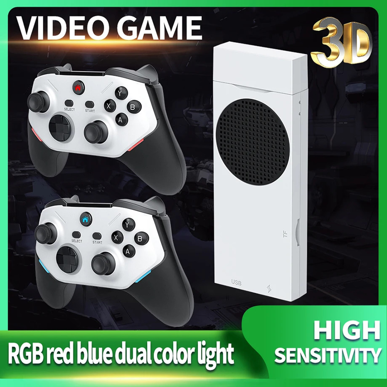 Image of M88 Game Stick 4K HDMI Console with 20000+ Retro Games , 30+ Emulators Limited Edition