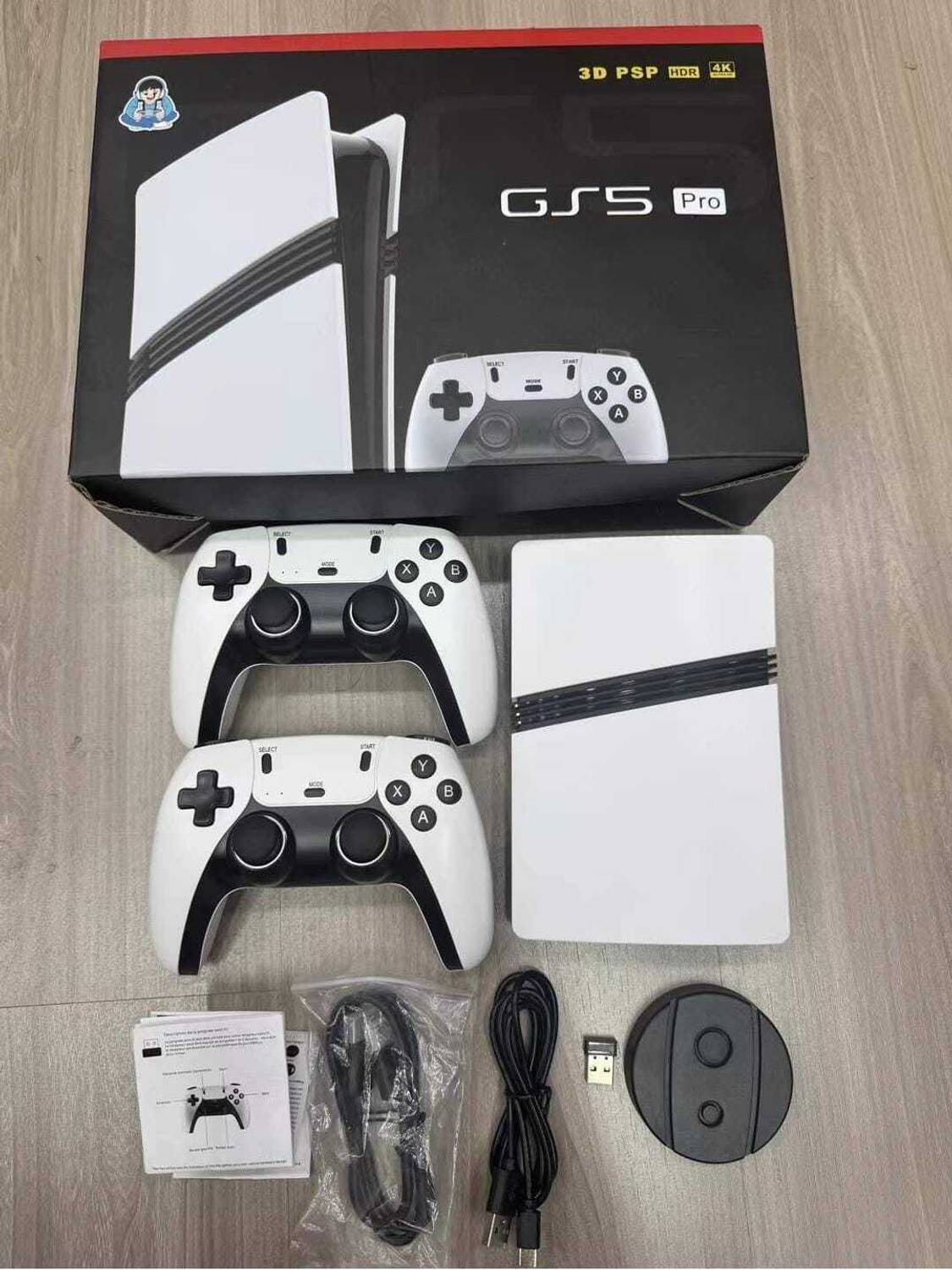 GS5 Pro Classic TV Video Game Console with 53 Simulators & 30000 Games Special Edition