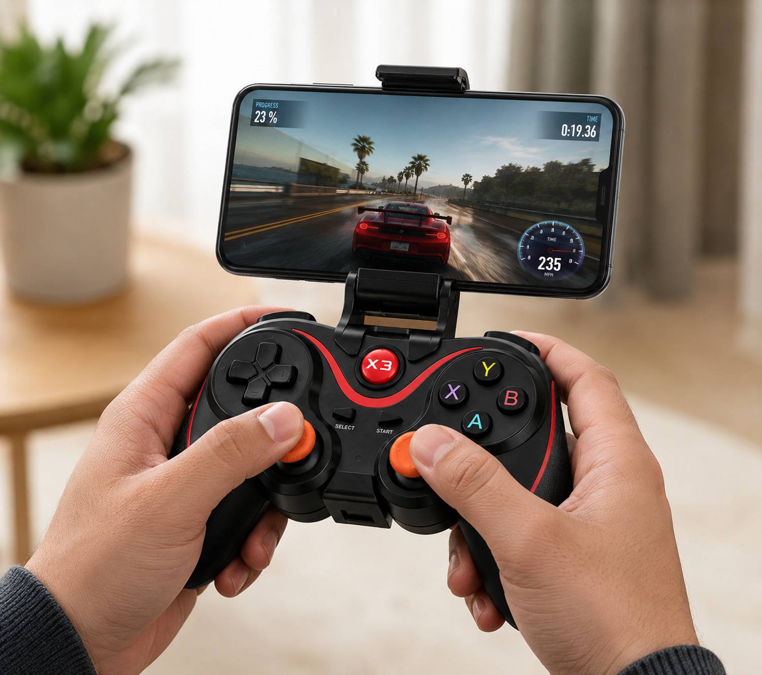 X3 Bluetooth Gamepad Controller for Android, PC, Smart TV - Image 2