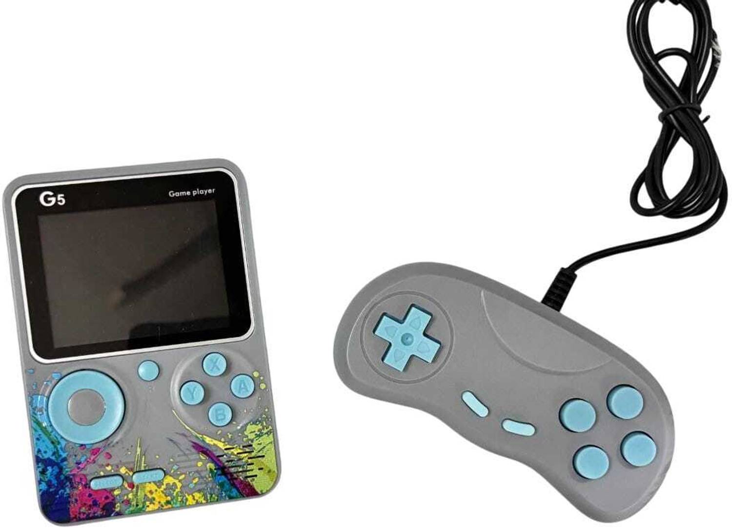 G5 With Gamepad Retro Handheld Gaming Console -500 Classic Games (Multicolor) Special Edition