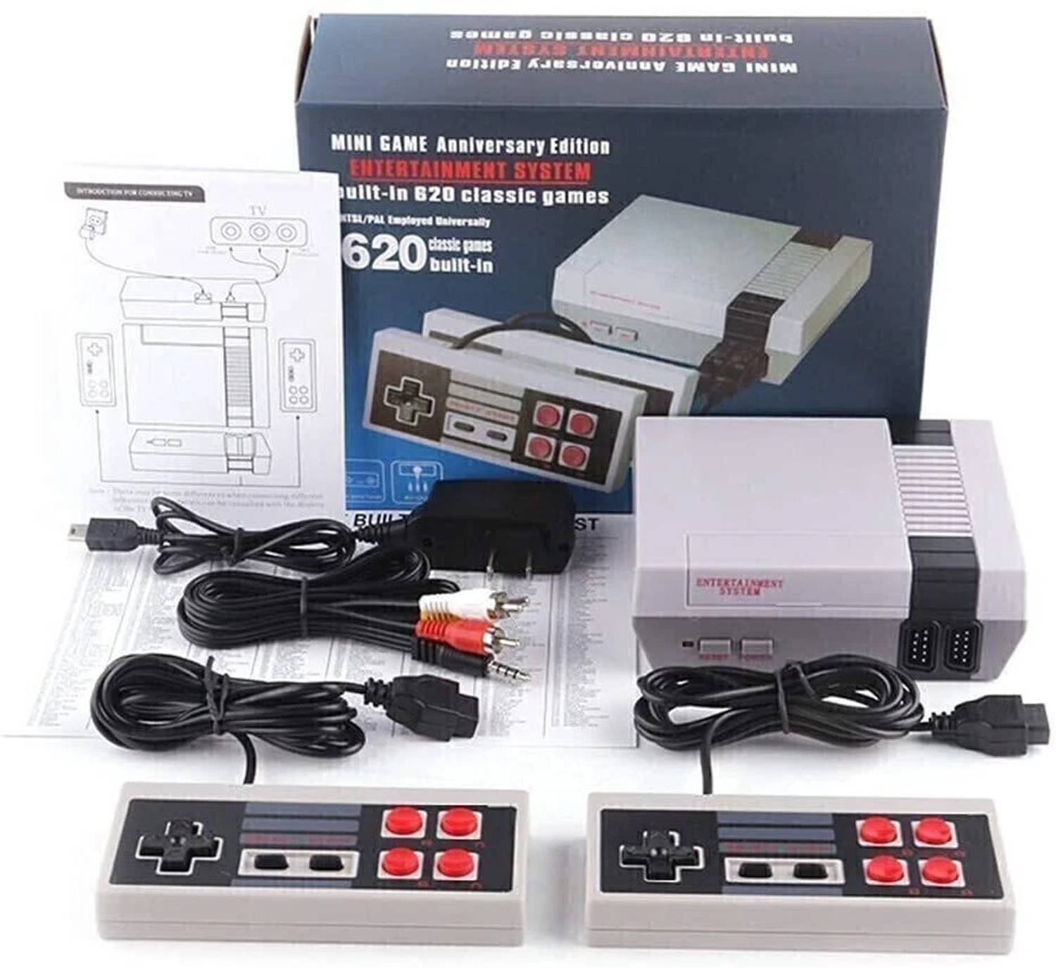AOKO 620 in 1 Plug & Play Retro Classic Video Game Console Mini Player for Kids Limited Edition