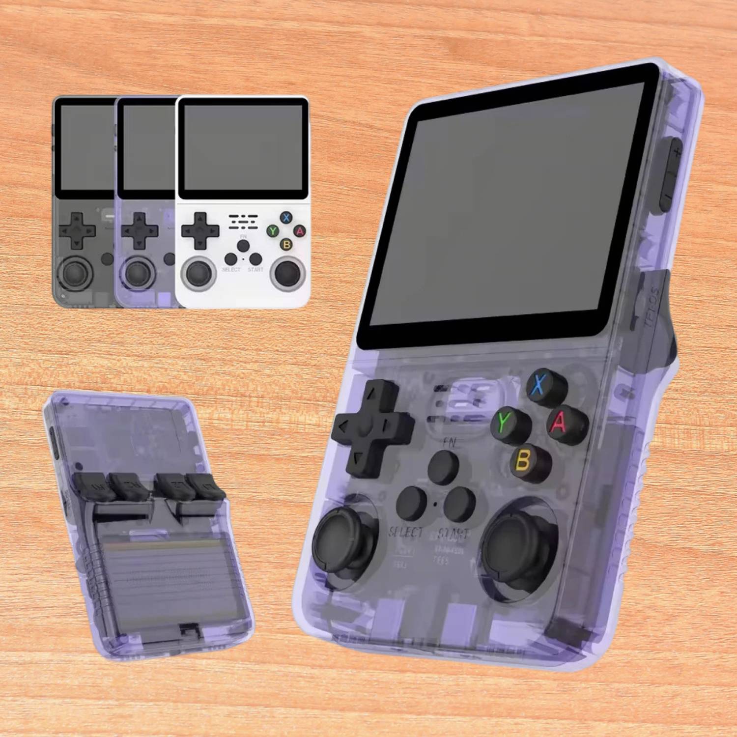 R36S Retro Handheld Gaming Console Bright Display Premium Edition