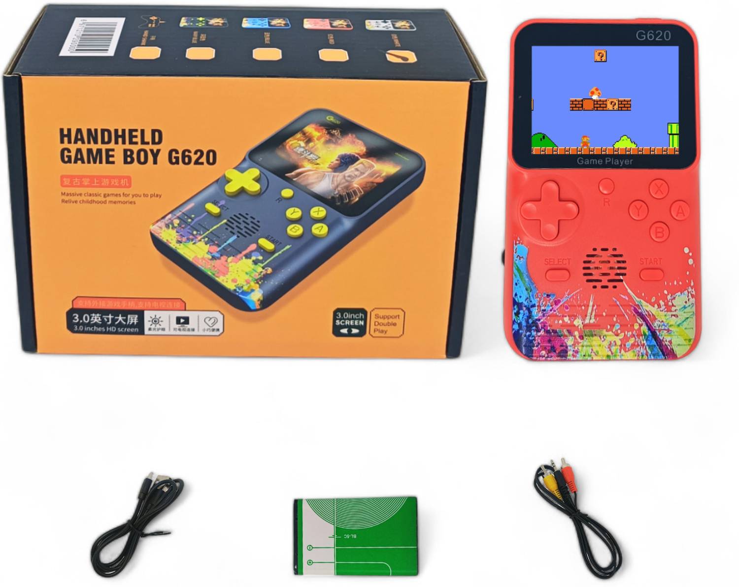 G620 Sup Game in 1 Retro Games with Hd Screen for kids Super Mario etc._a25 Limited Edition