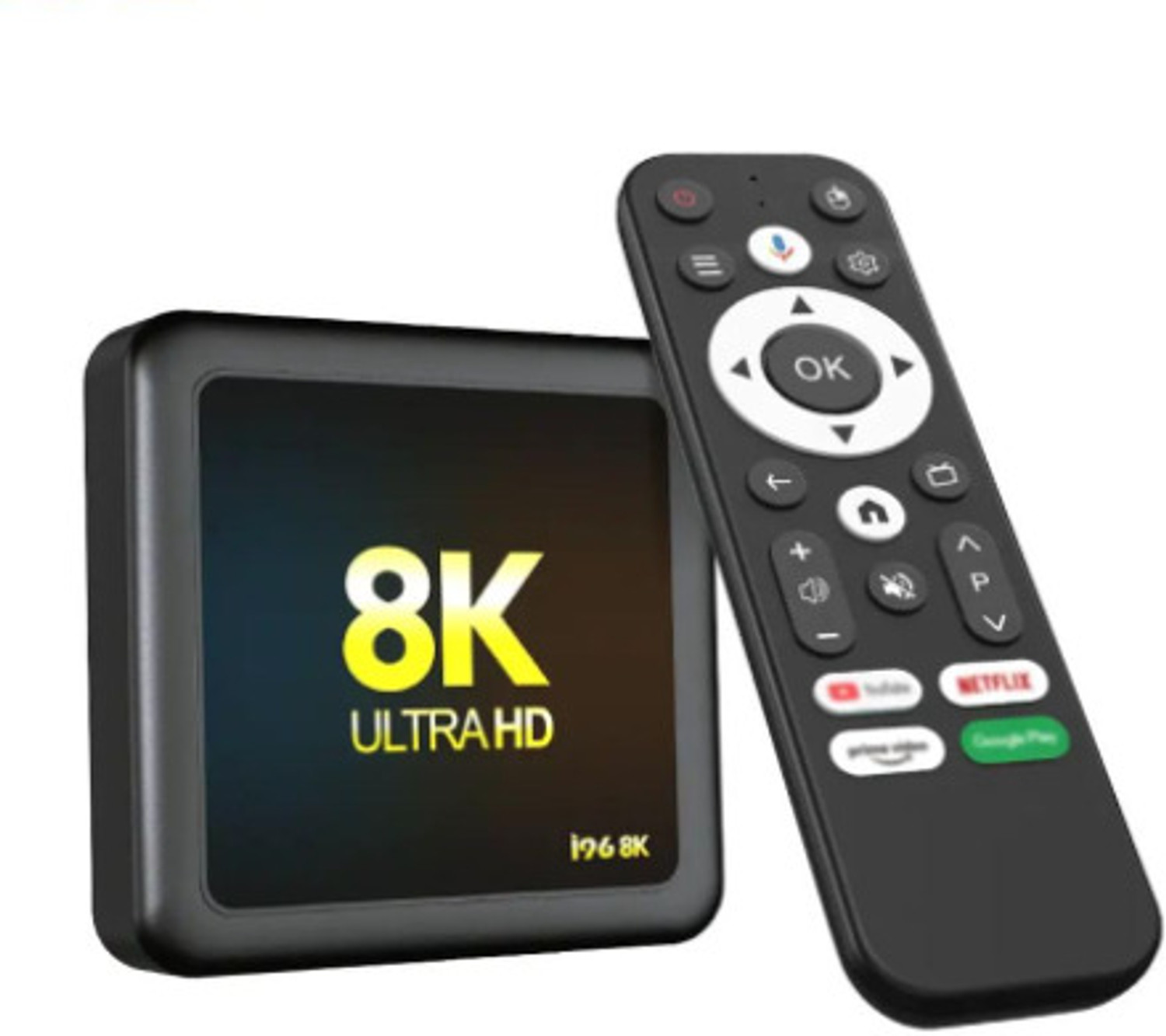 Image of 8K Ultra HD Android TV Box - Fast Streaming with Voice Remote Academy Edition with Expansion Pack Only