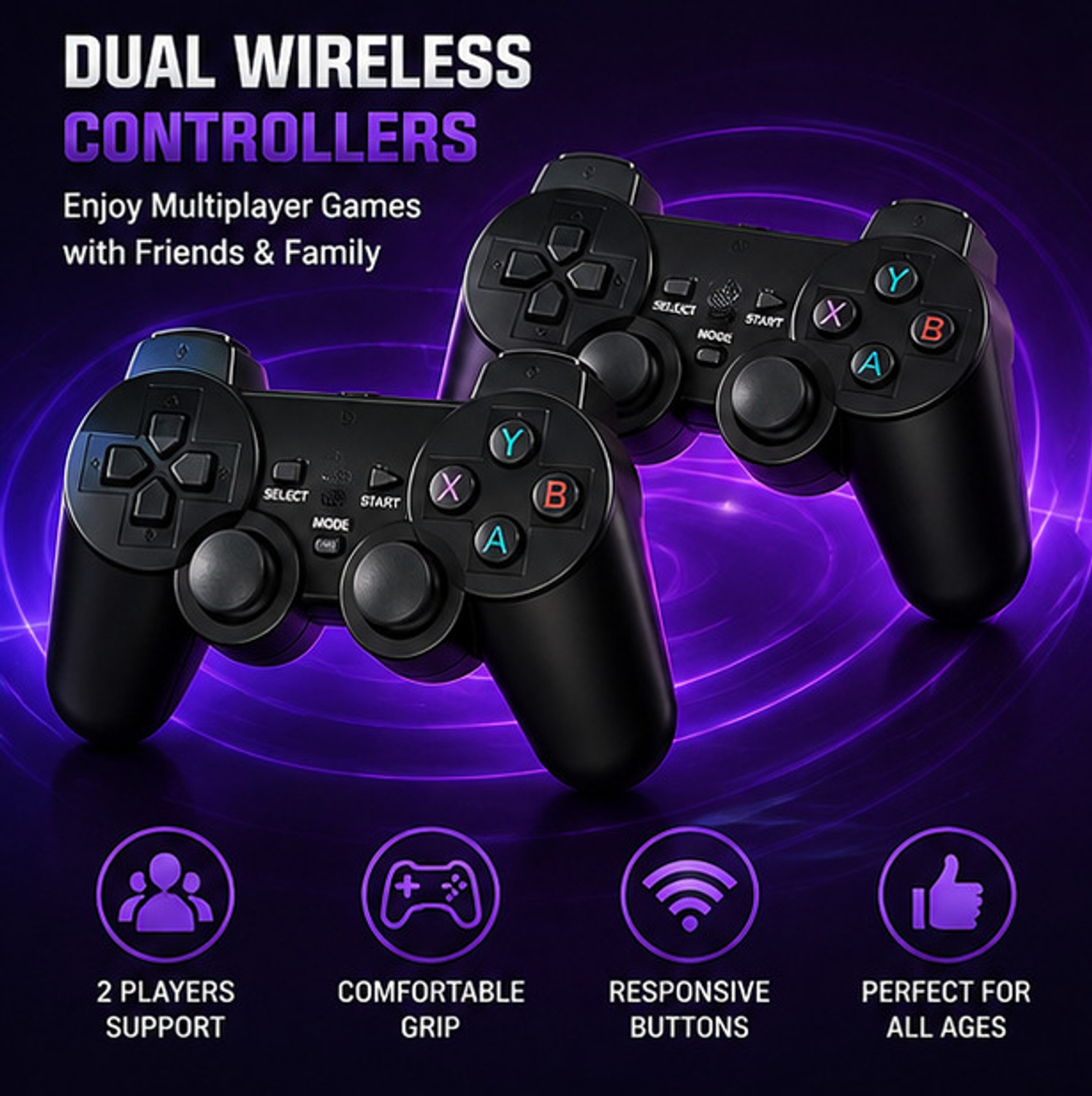 Image of HDMI Gaming Stick Console with Dual Wireless Joysticks for TV Play Limited Edition