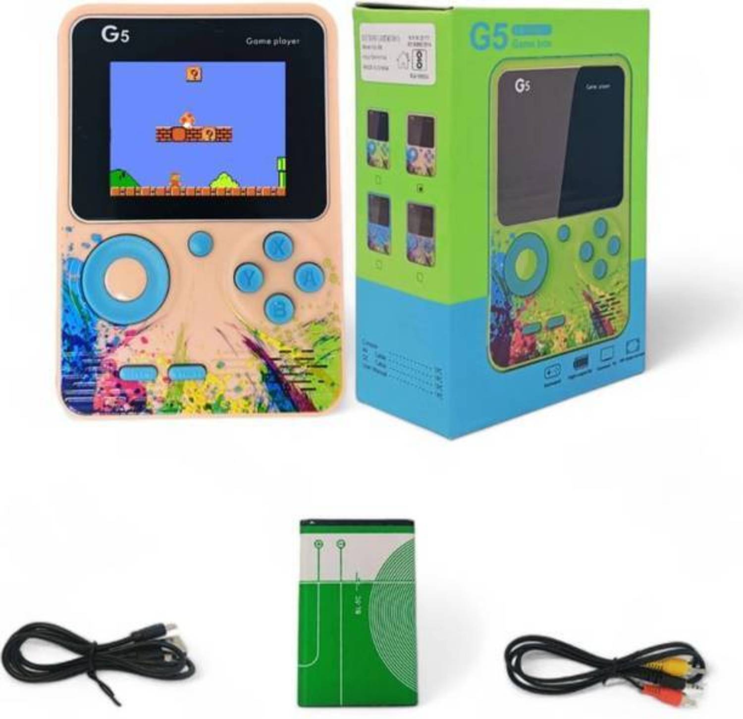 G5 video game for kids with 10000+ classic inbuilt video Games_121 2014 Edition with Game and Expansion Pack
