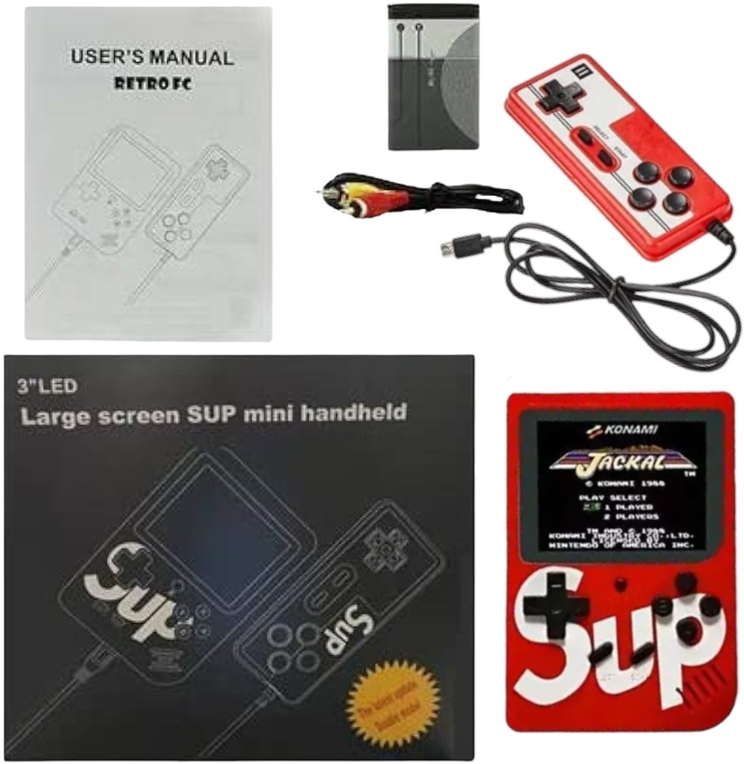 Image of Tbon best video game sup with inbuilt games like mario,contra Limited Edition