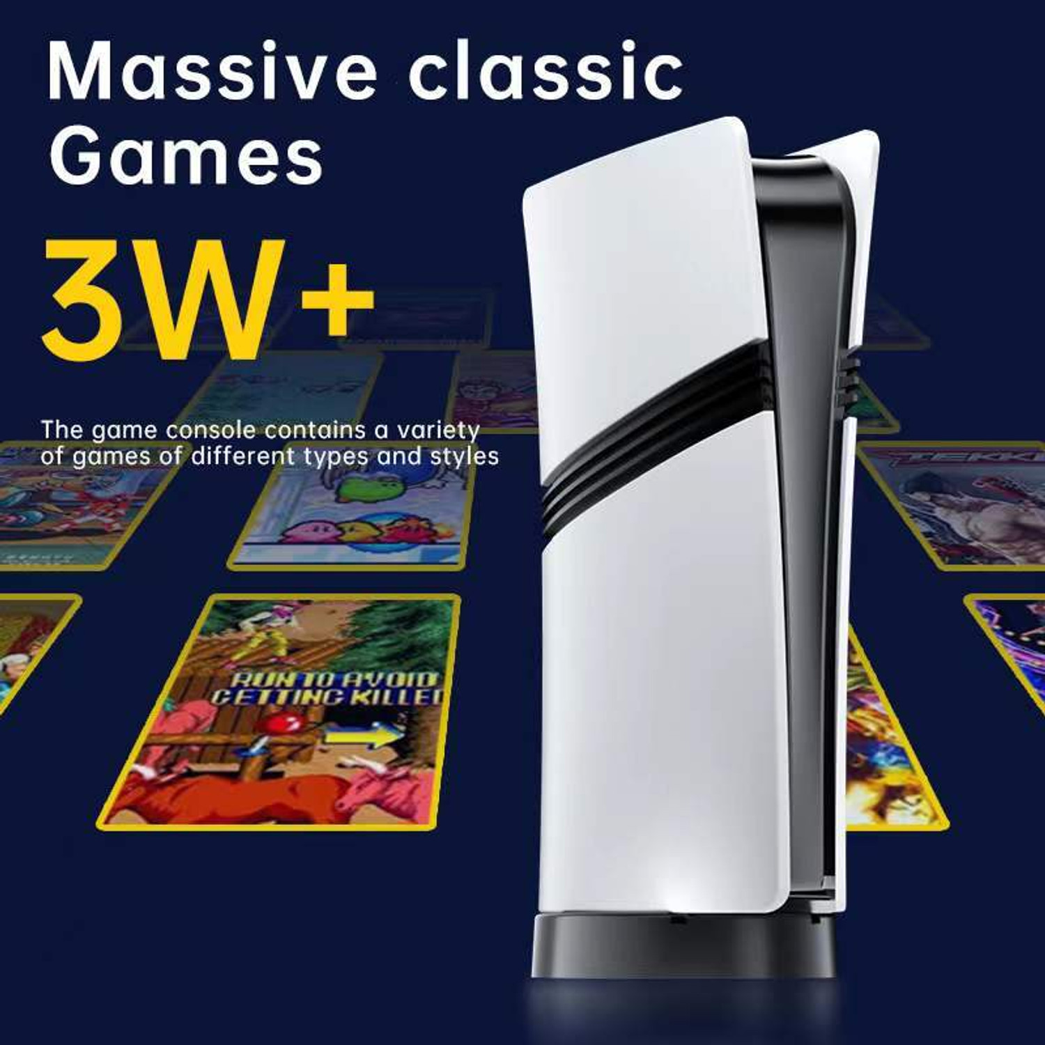 Image of GS5 Pro Game Console 64 GB with GTA San Andreas, God Of War ,Tekken, SmackDown Exclusive Edition