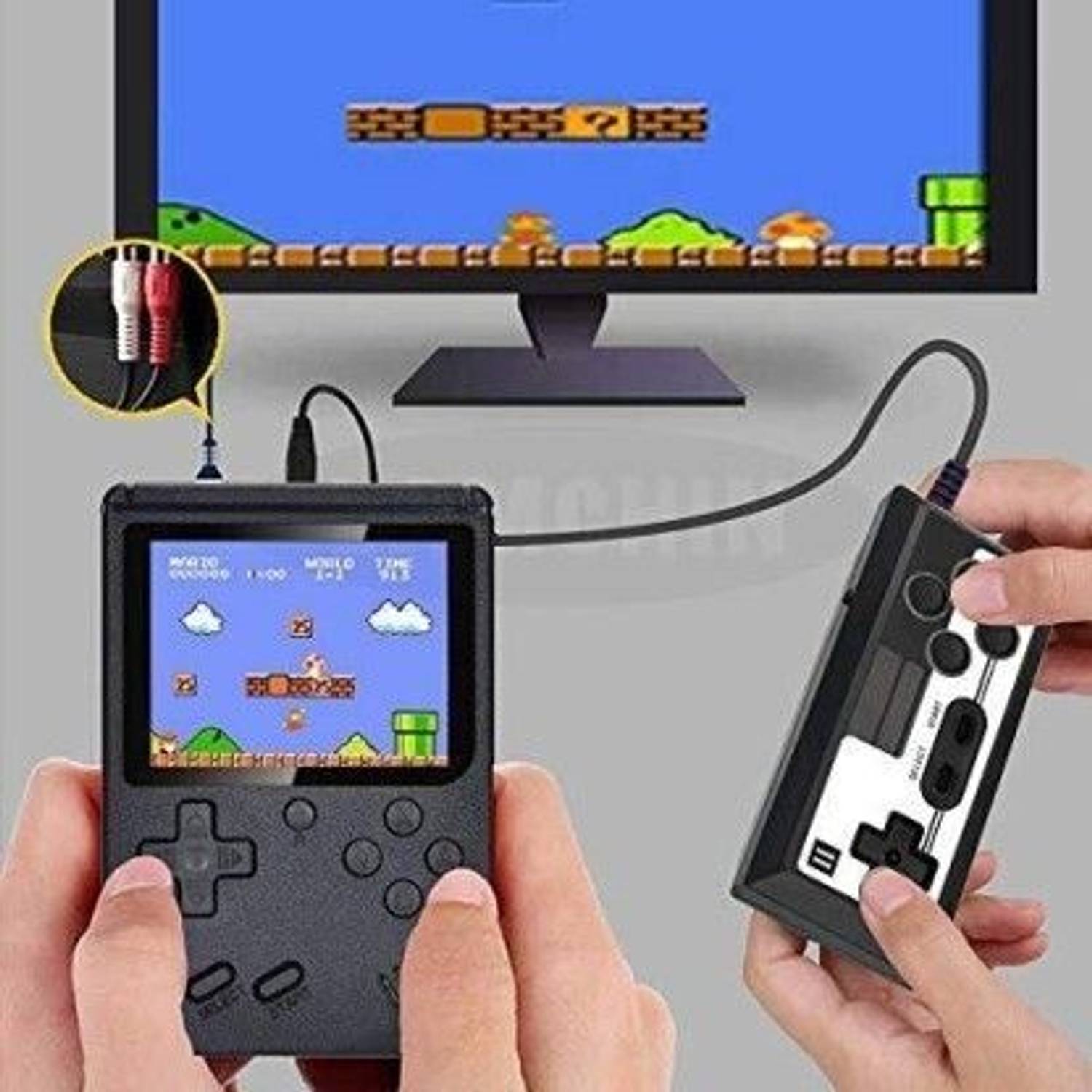 Retro Game Box Console Handheld Game With Remote Controller Game with Inbuilt 10th Anniversary Edition