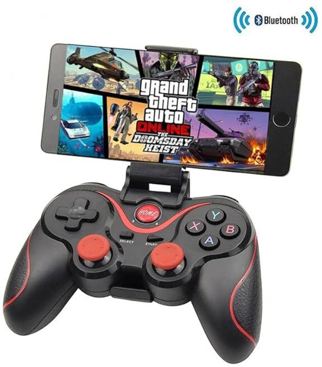 Timkolas X3 Wireless Gamepad Controller for Android,PC,SmartTV with Dual Analog Sticks_09 Bluetooth Gamepad