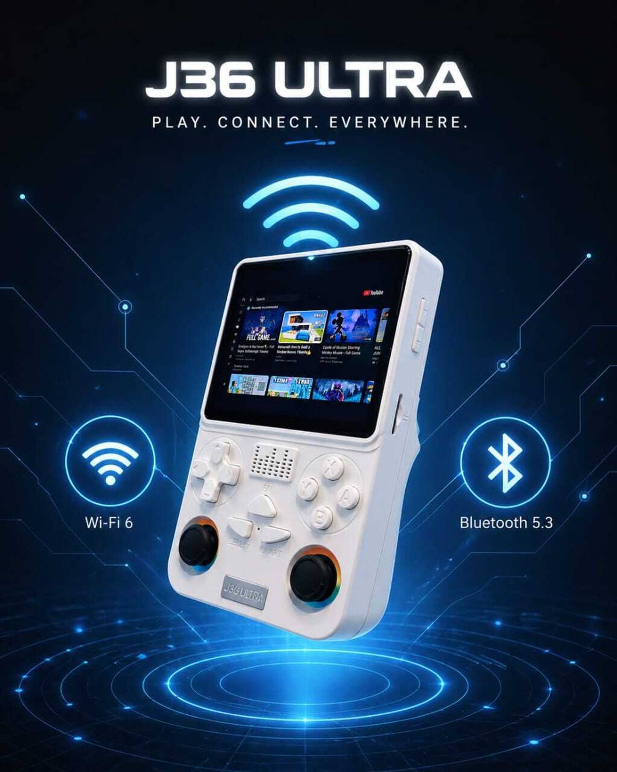J36 Ultra Retro Handheld Console 18000+ Games - Image 4