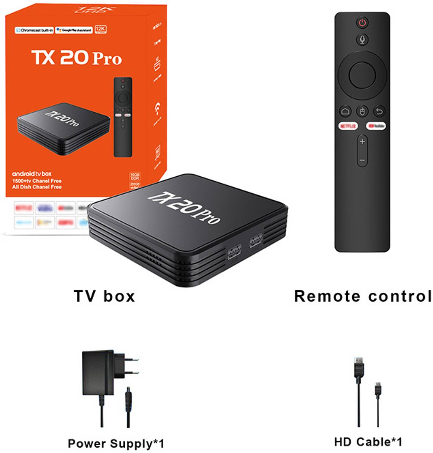 Tx20 Pro Set Top Box Tv Digital Certified 4k Smart Android Tv Box