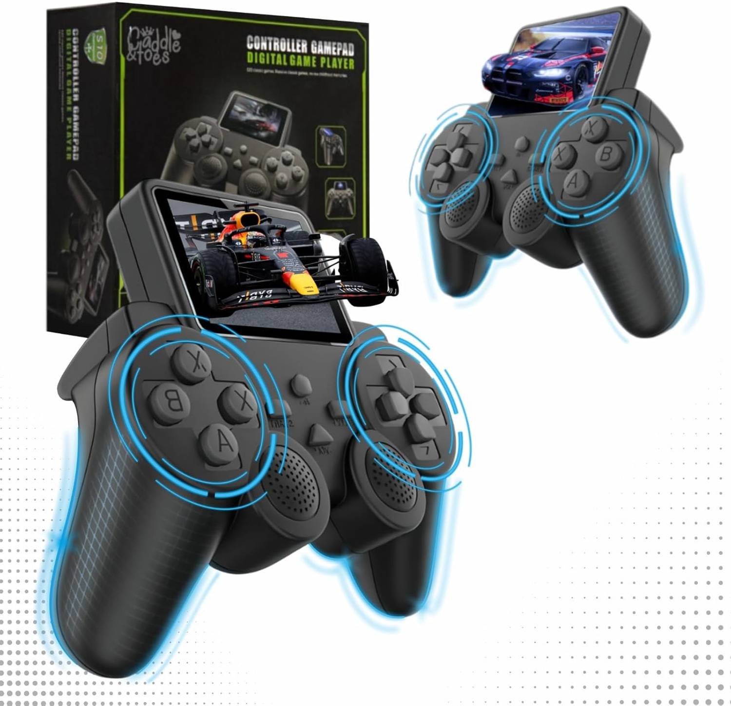 S10 Kids 500-in-1 Retro Handheld Game Console Special Edition Gamepad D192 Deluxe Edition