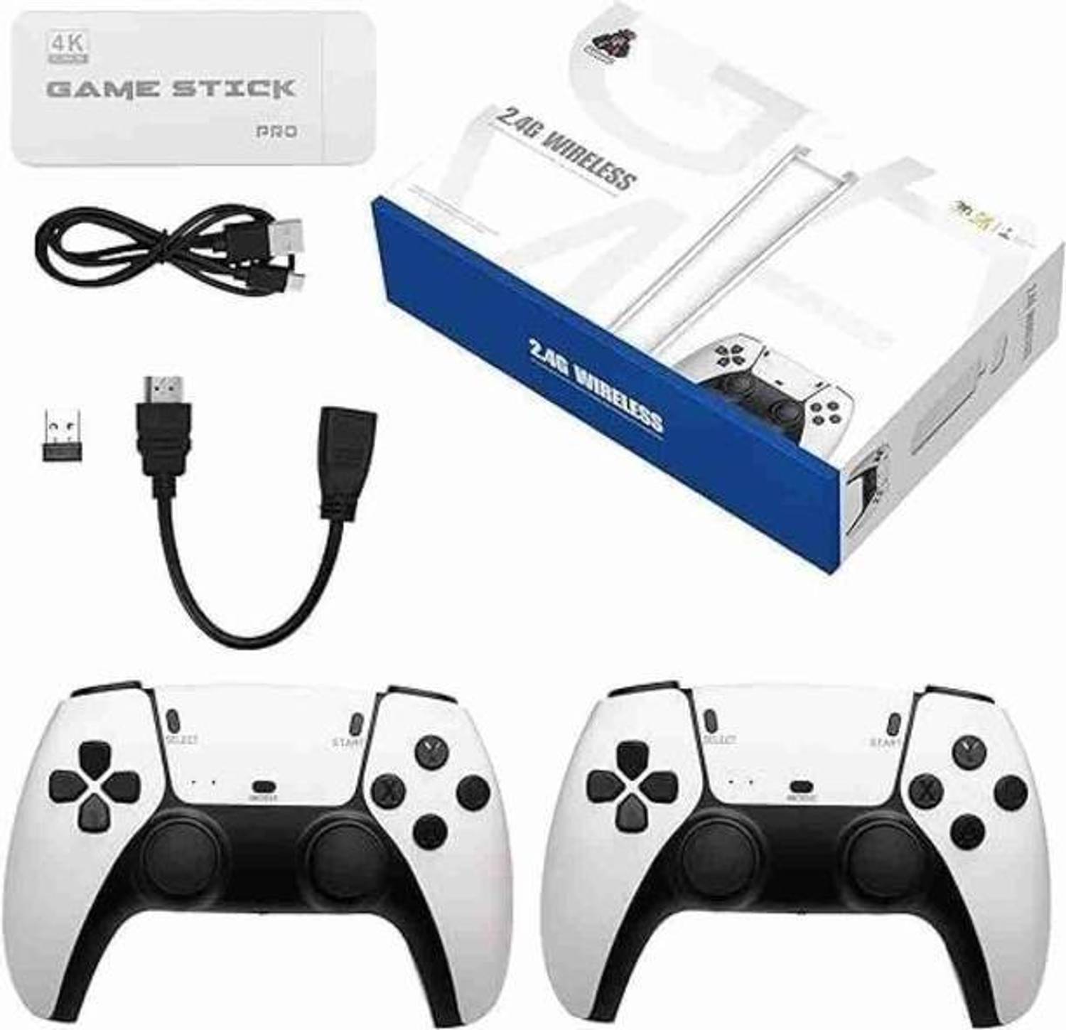 Timkolas 4K Ultra HD M15 console tv video game stick with 20000+preloaded classic game_05 64 GB with Super Mario Bros,Contra,Adventure Island,Donkey Kong,Street Fighter,Tekken3,etc.