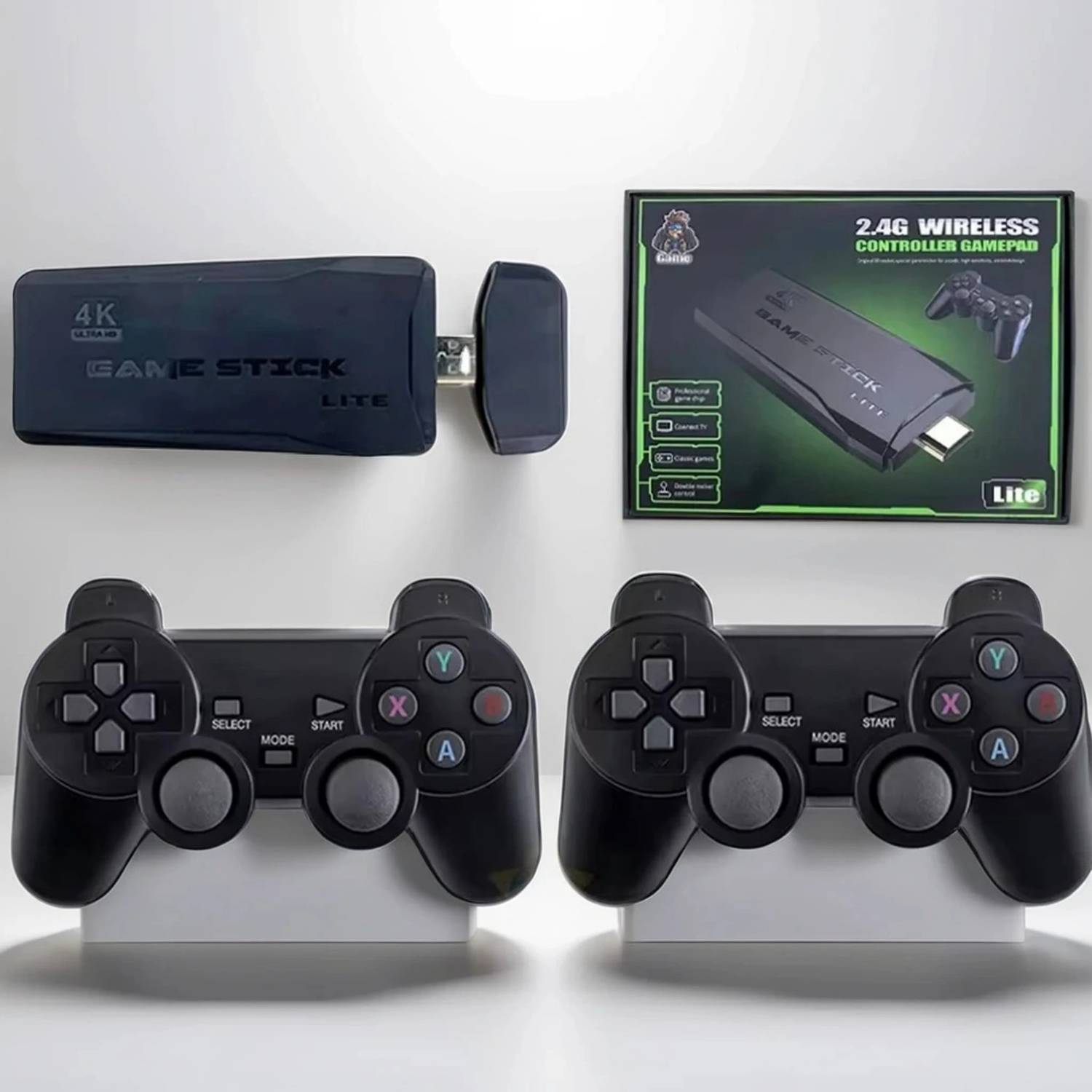 M8 Retro 4K HDMI Game Stick Console 64GB 20000+Retro Game Exclusive Edition D333 Exclusive Edition