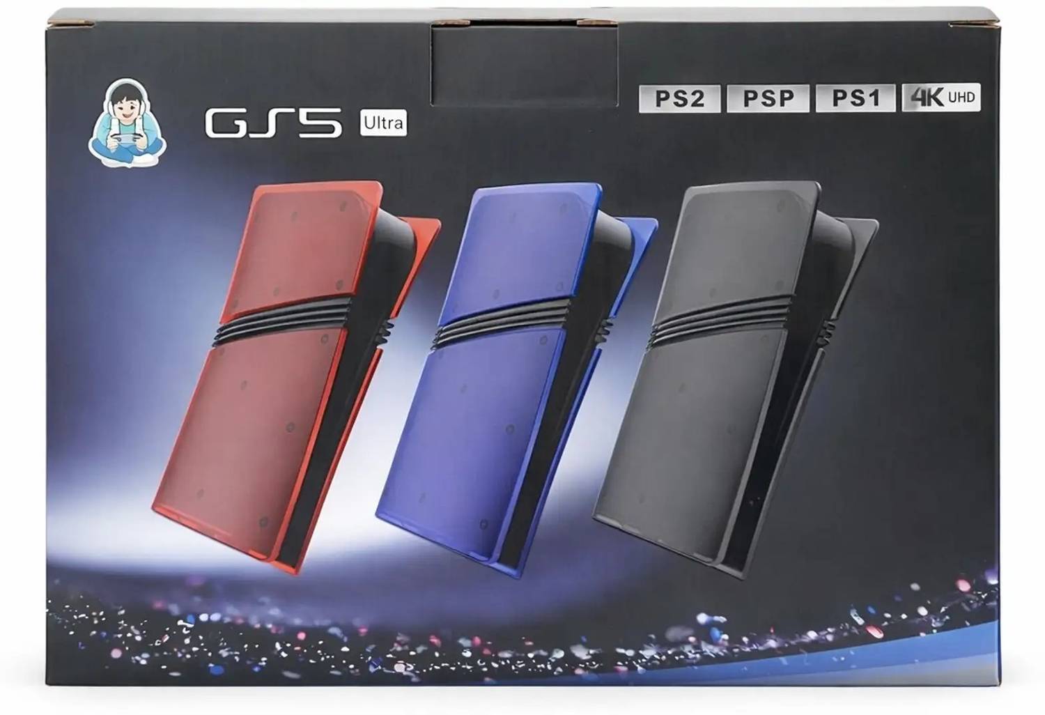 GS5 Ultra New PS2 Emulator HDMI TV Gaming Console Wireless Retro Video Game