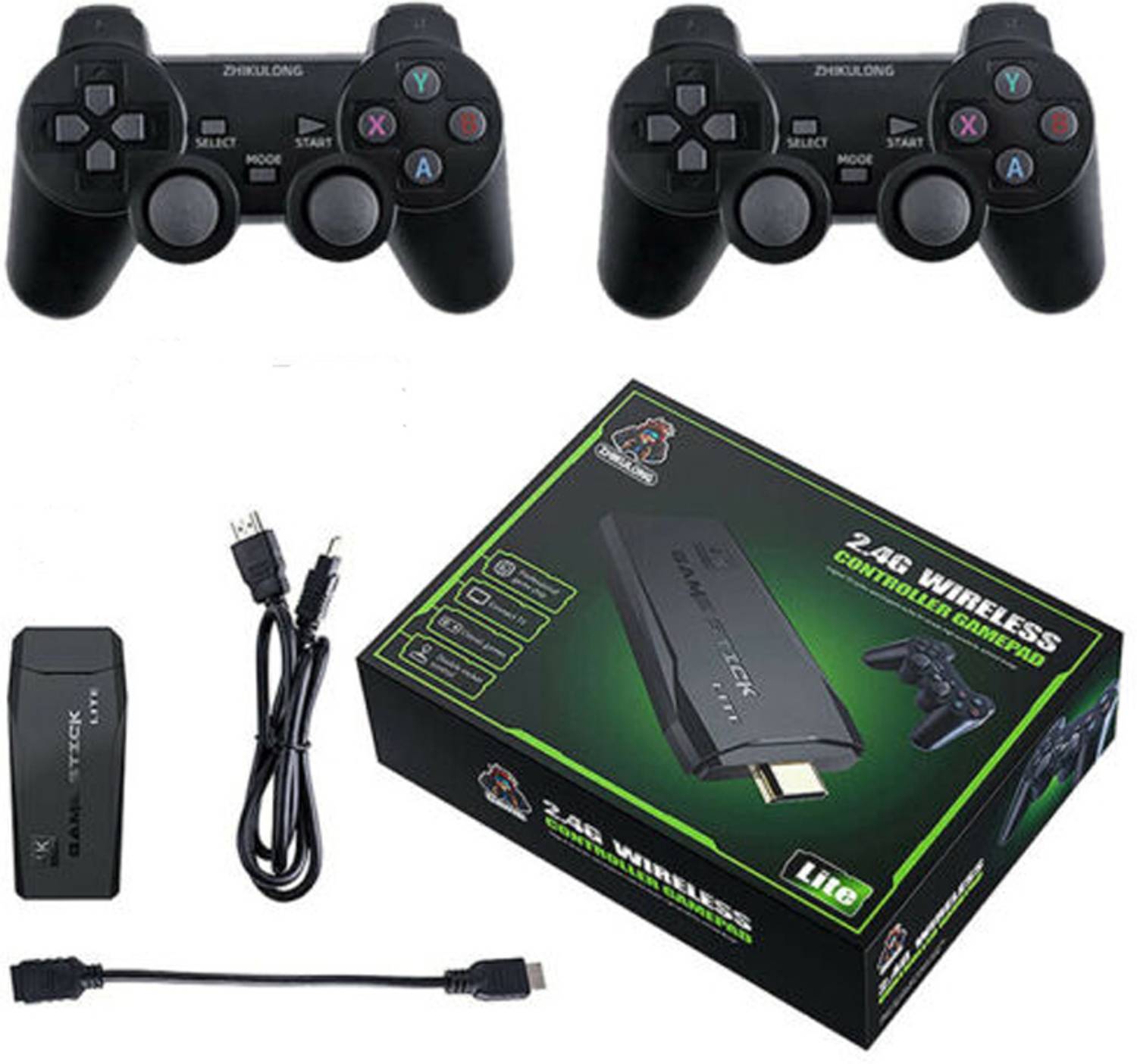 2.4g Wireless Gamepad Controller USB Built-in 3000 Classic Wireless Console 25th Anniversary Edition