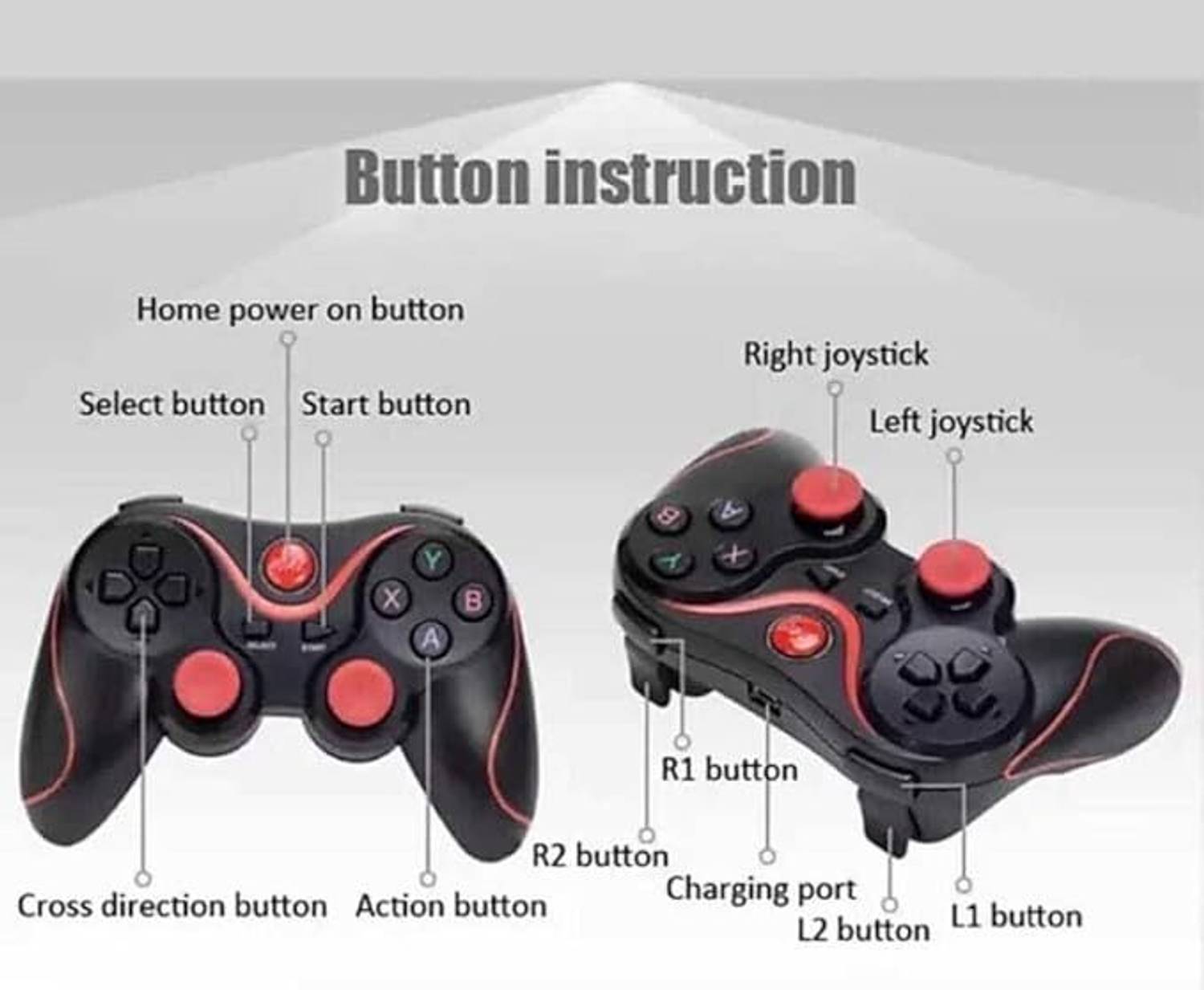 Timkolas X3 Wireless Gamepad Controller - Image 3