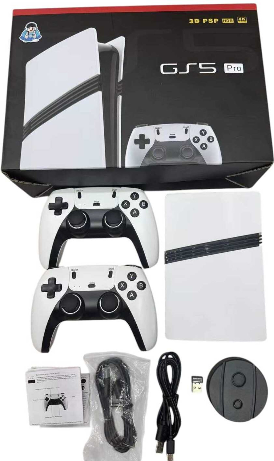 Image of GS5 Pro Game Console 64 GB with GTA San Andreas, God Of War ,Tekken, SmackDown Exclusive Edition