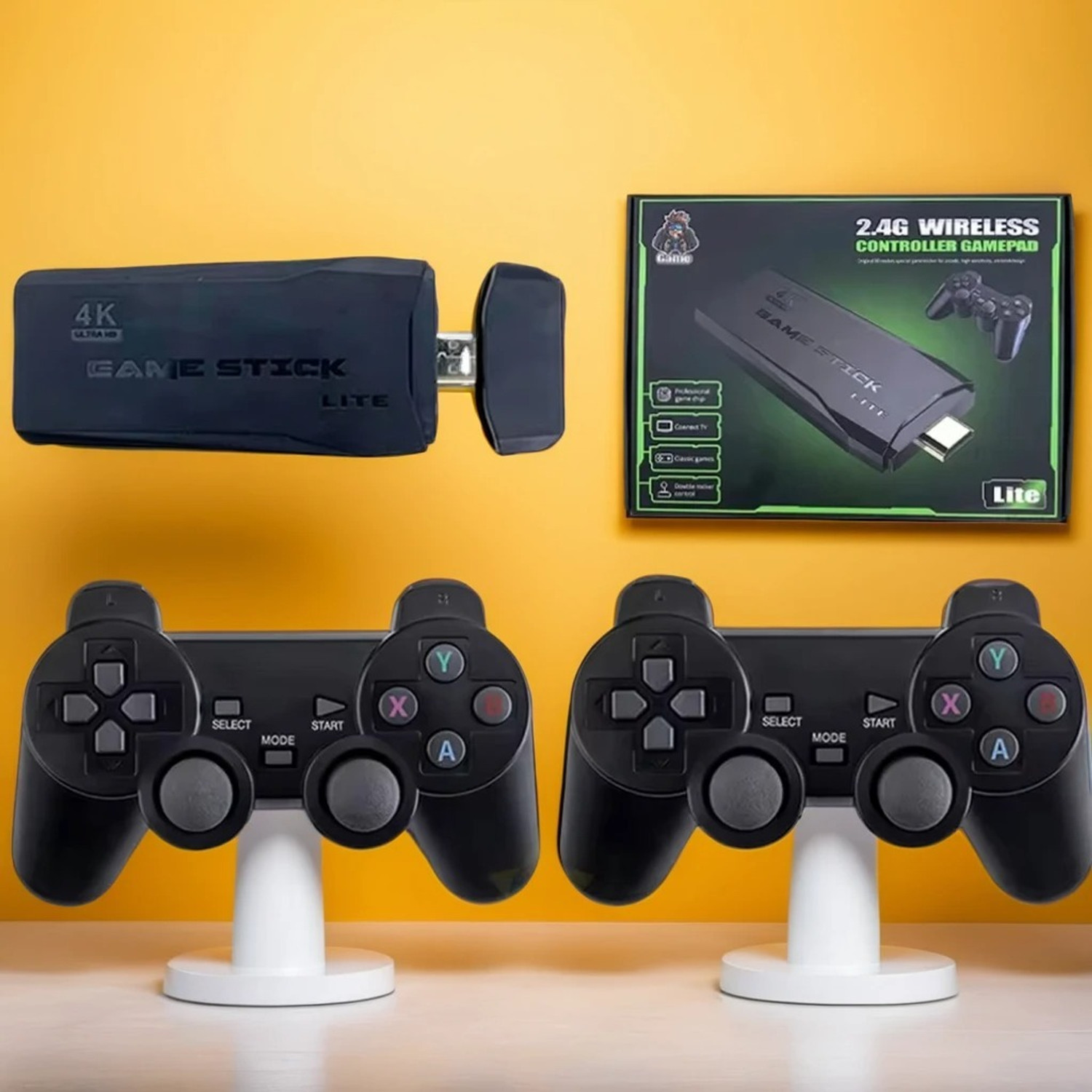 Image of HDMI 4K Game Stick M8, 20000+ Games, 64GB Storage Exclusive Edition