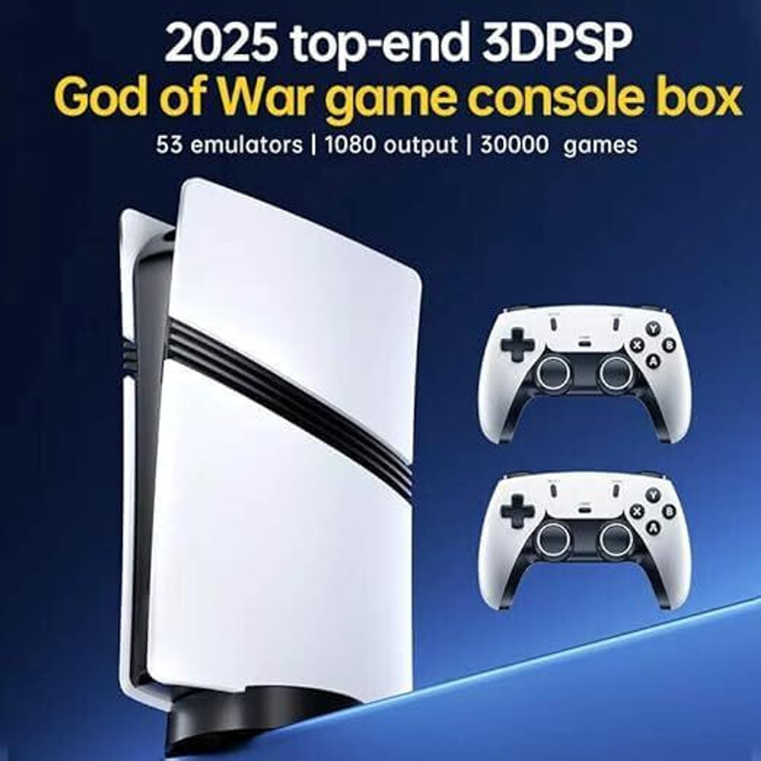 Image of GS5 Pro Game Console With 30000 Games 3D PSP HDR 4K ULTRA HD 53 Emulators Limited Edition