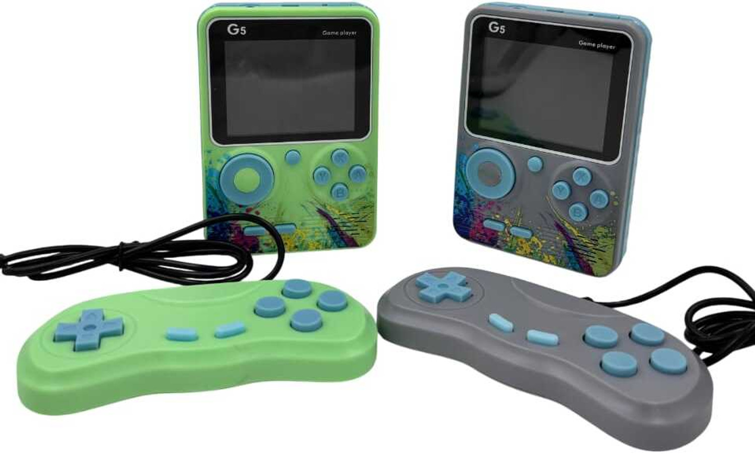 Image of G5 With Gamepad Retro Handheld Gaming Console - 500in1 Retro Games (Multicolor) Special Edition