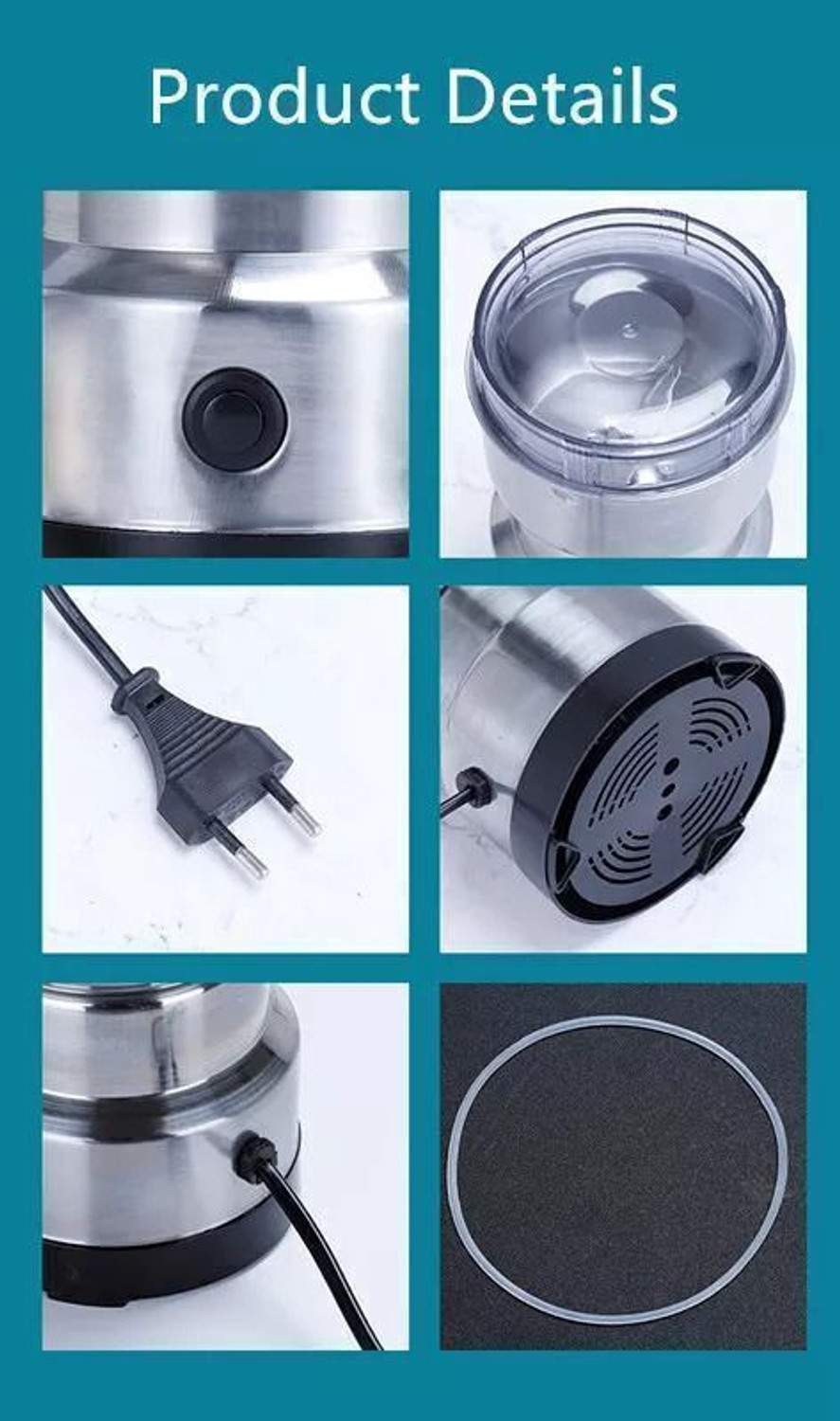 Image of Elvara creations Household Grinder W300 Juicer Mixer Grinder gr04 300 W Juicer Mixer Grinder