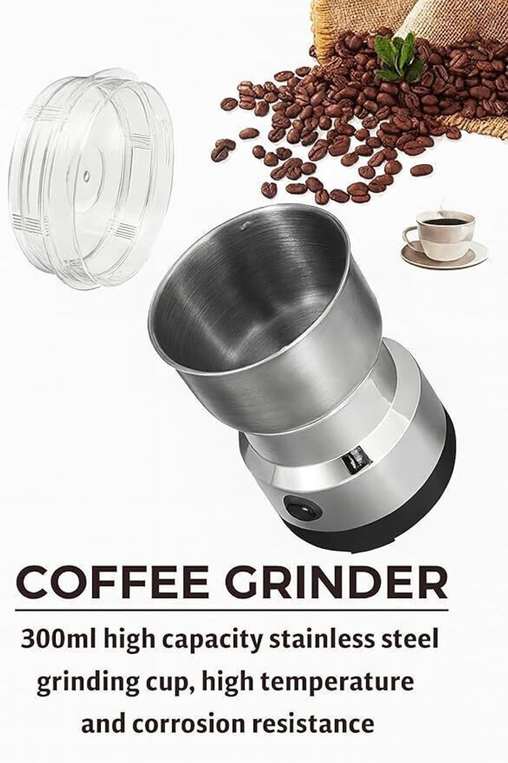 Image of HSH GOLDI Mini Mixer Grinder 800 W Juicer Mixer Grinder