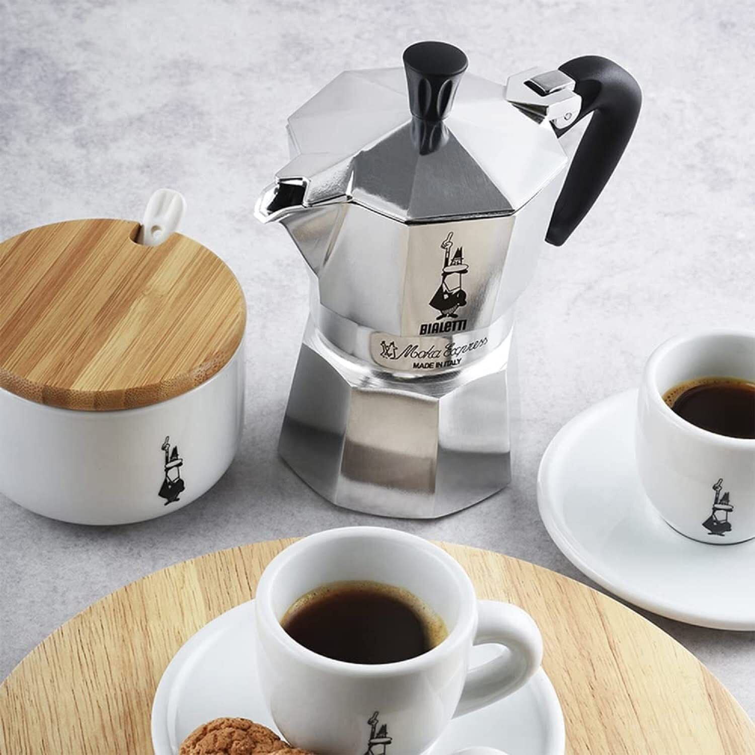 Image of Bialetti Italian Made Moka Stovetop Espresso Maker Personal Coffee Maker