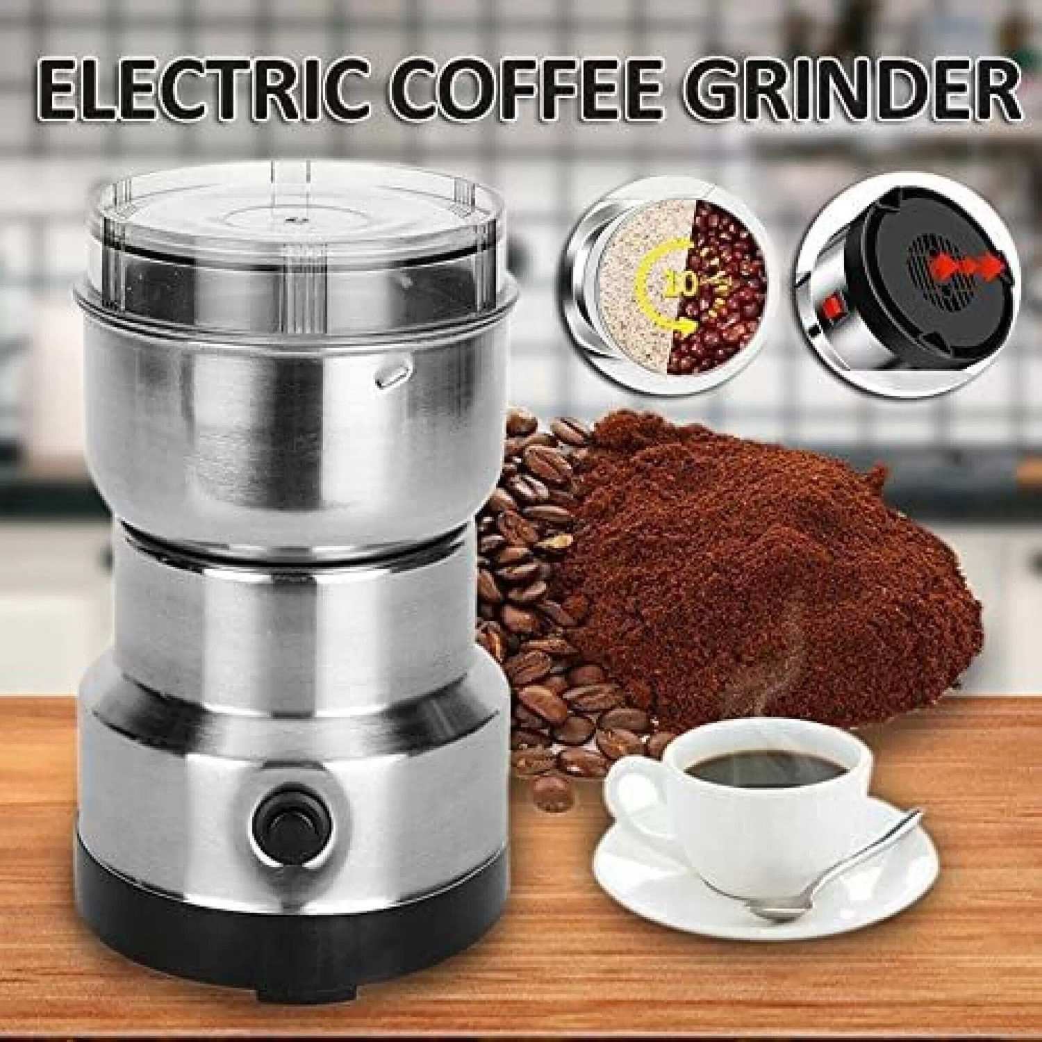 Image of Elvara creations Household Grinder W300 Juicer Mixer Grinder gr04 300 W Juicer Mixer Grinder
