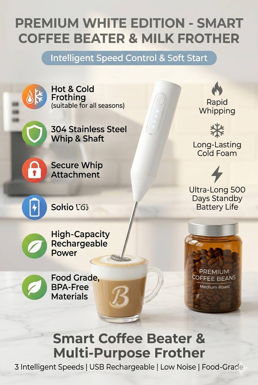 Uzox COFFE BEATER-102 Personal Coffee Maker - Image 4