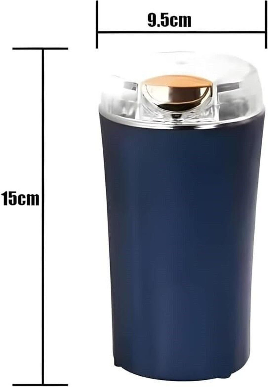 Image of Rudra Portable Electric Coffee and Spice Grinder for Home Kitchen Use Personal Coffee Maker