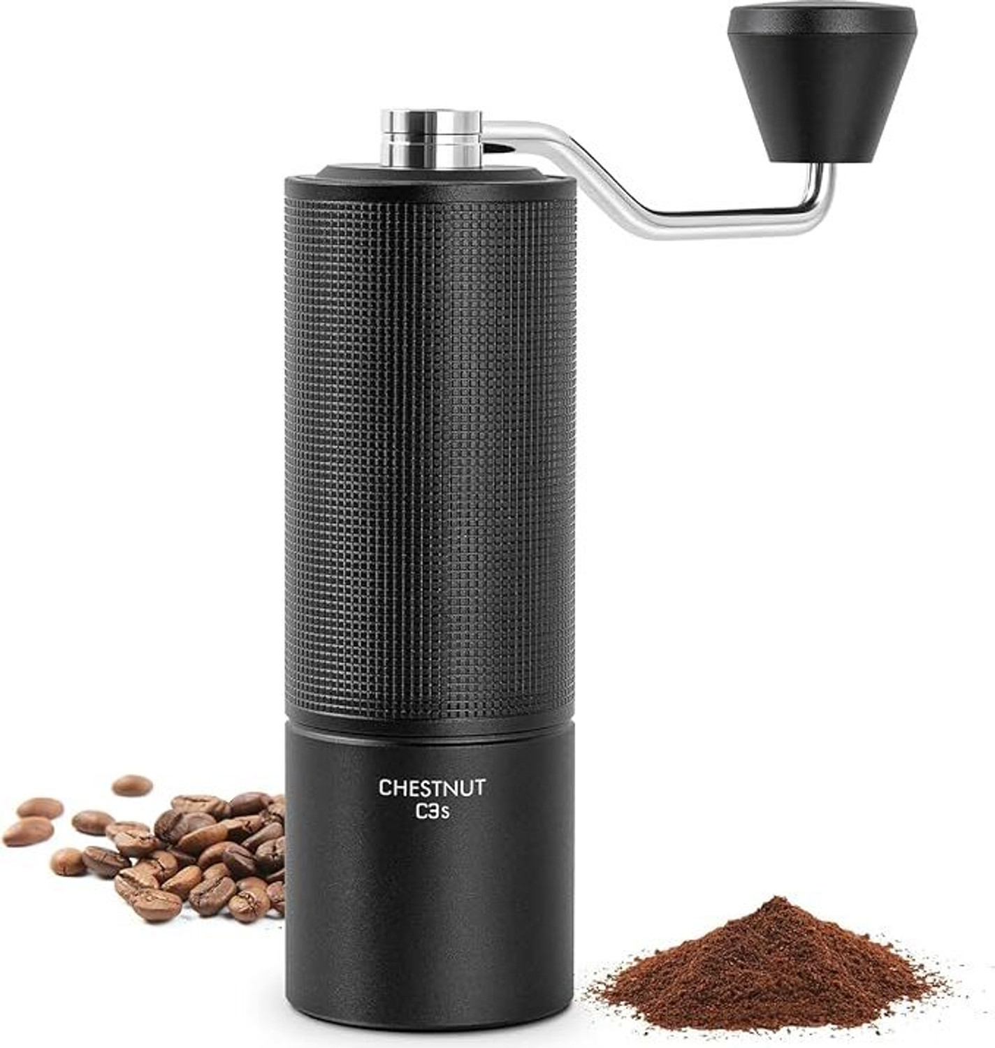Image of TIMEMORE Chestnut C3S Manual Coffee Grinder Conical Burr Portable Hand Coffee Grinder 2 Cups Coffee Maker