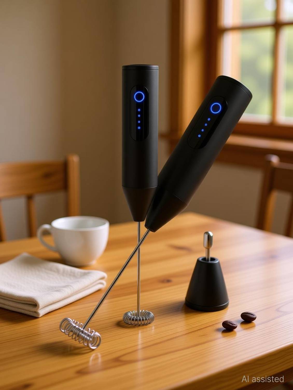 Trend Setter Electric Coffee Frother Black - Image 1