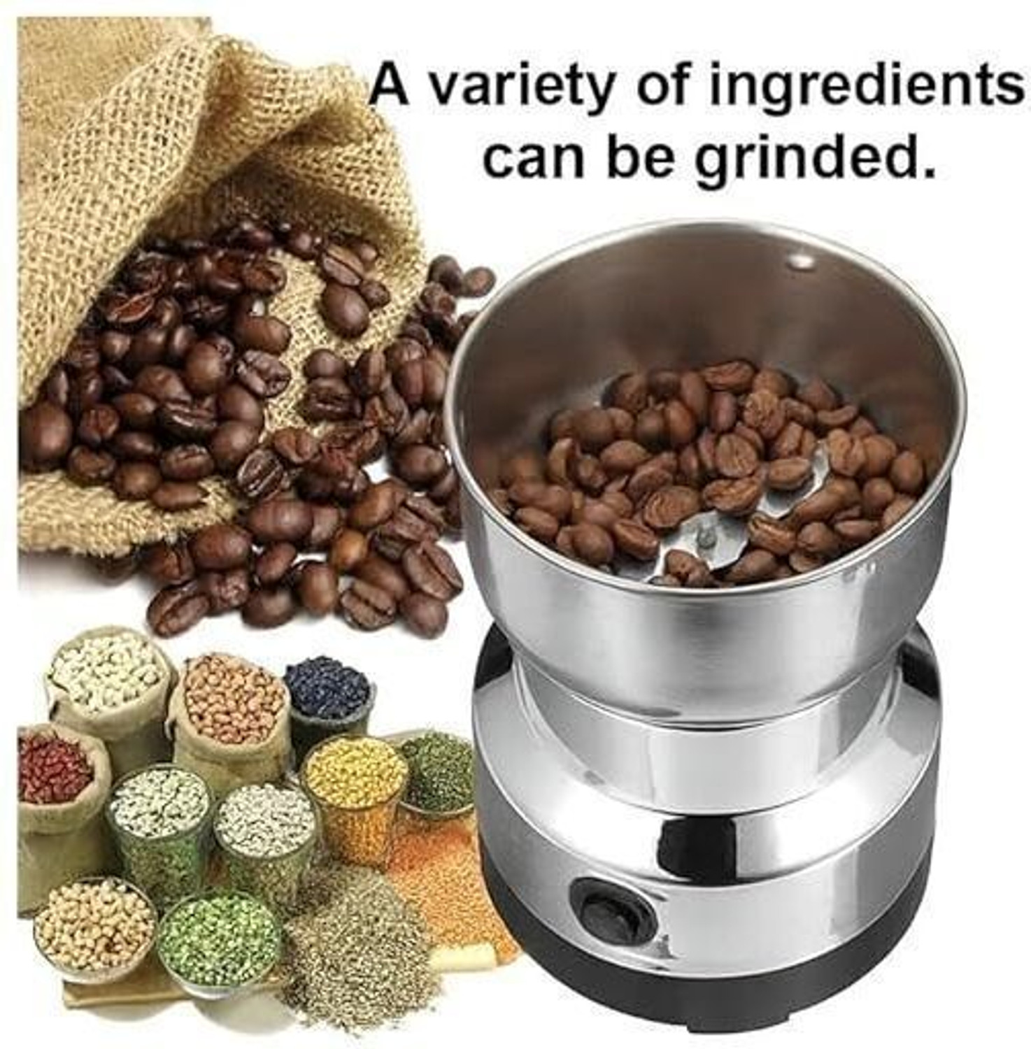 Image of HSH GOLDI Mini Mixer Grinder 800 W Juicer Mixer Grinder
