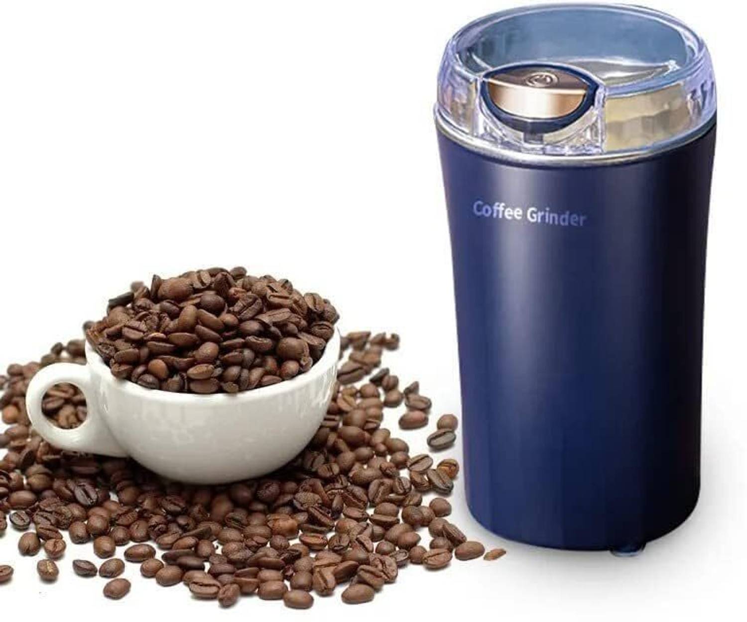 YumYield Electric Dried Spice and Coffee Grinder, Grinder and Chopper Crusher for Home Personal Coffee Maker