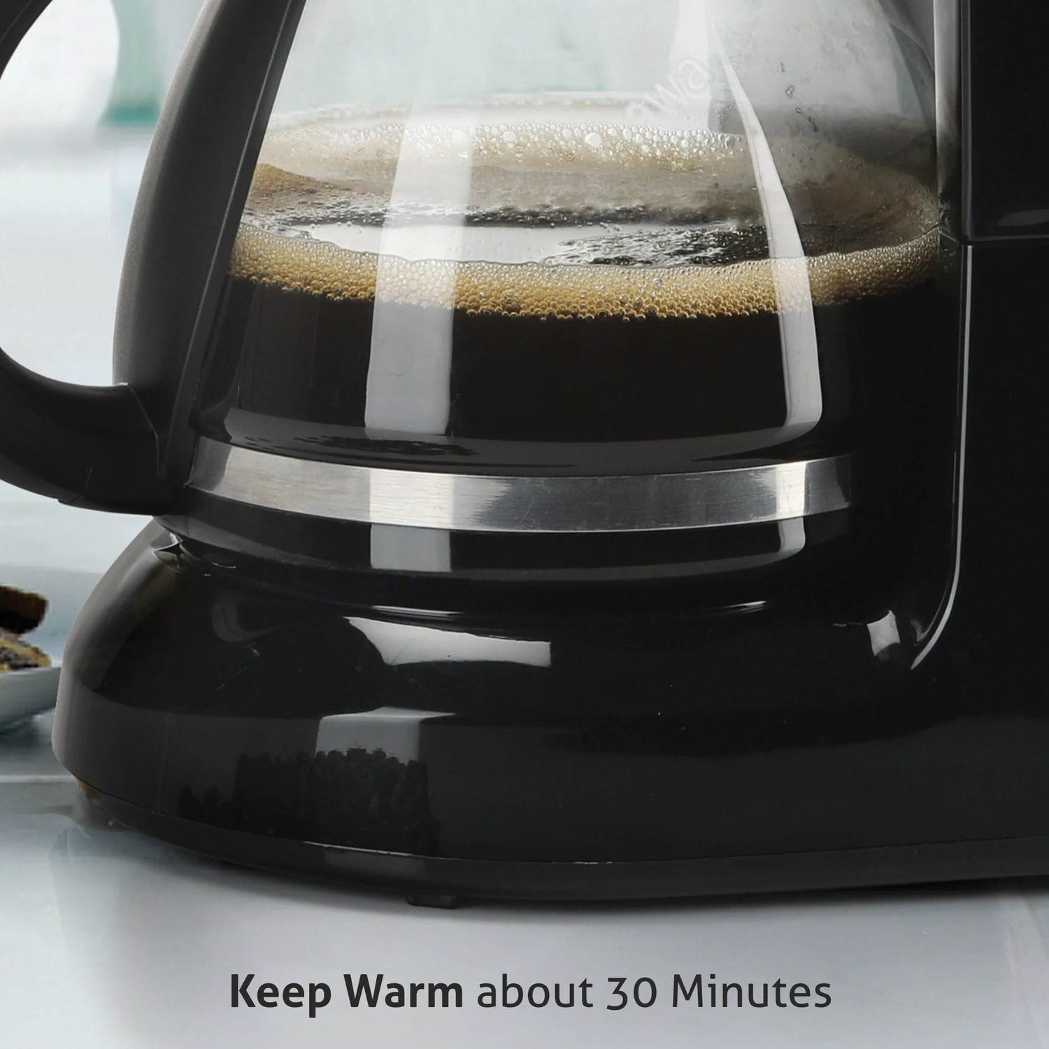 Image of Glen SA9052CMNEW Coffee Brewer Machine for Home & Office 750 ML | Anti-drip system 600 W | Made of ABS Plastic 6 Cups Coffee Maker