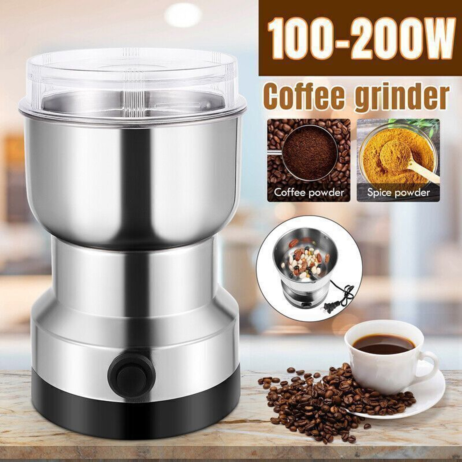 Image of Elvara creations Household Grinder W300 Juicer Mixer Grinder gr192 300 W Juicer Mixer Grinder
