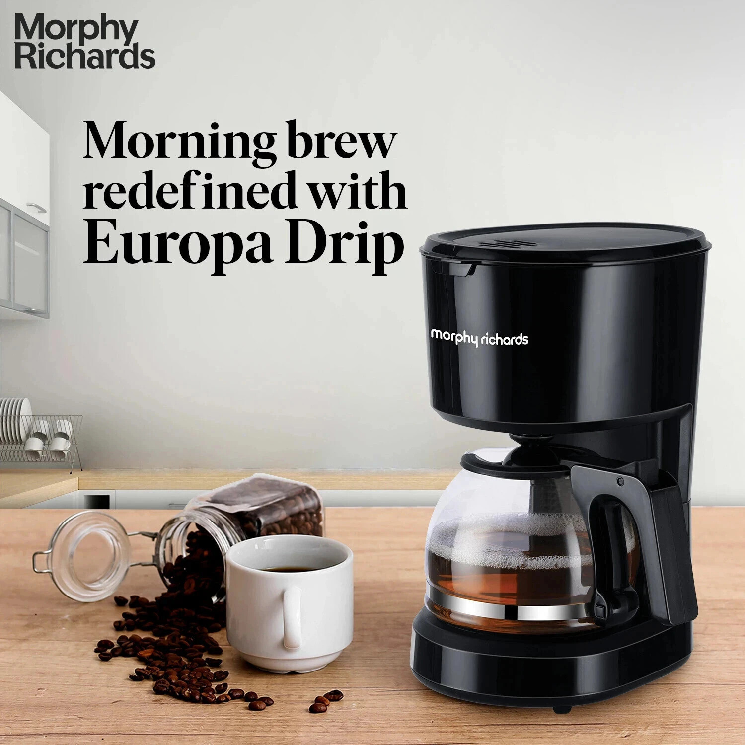 Image of Morphy Richards Europa 6 Cups Coffee Maker