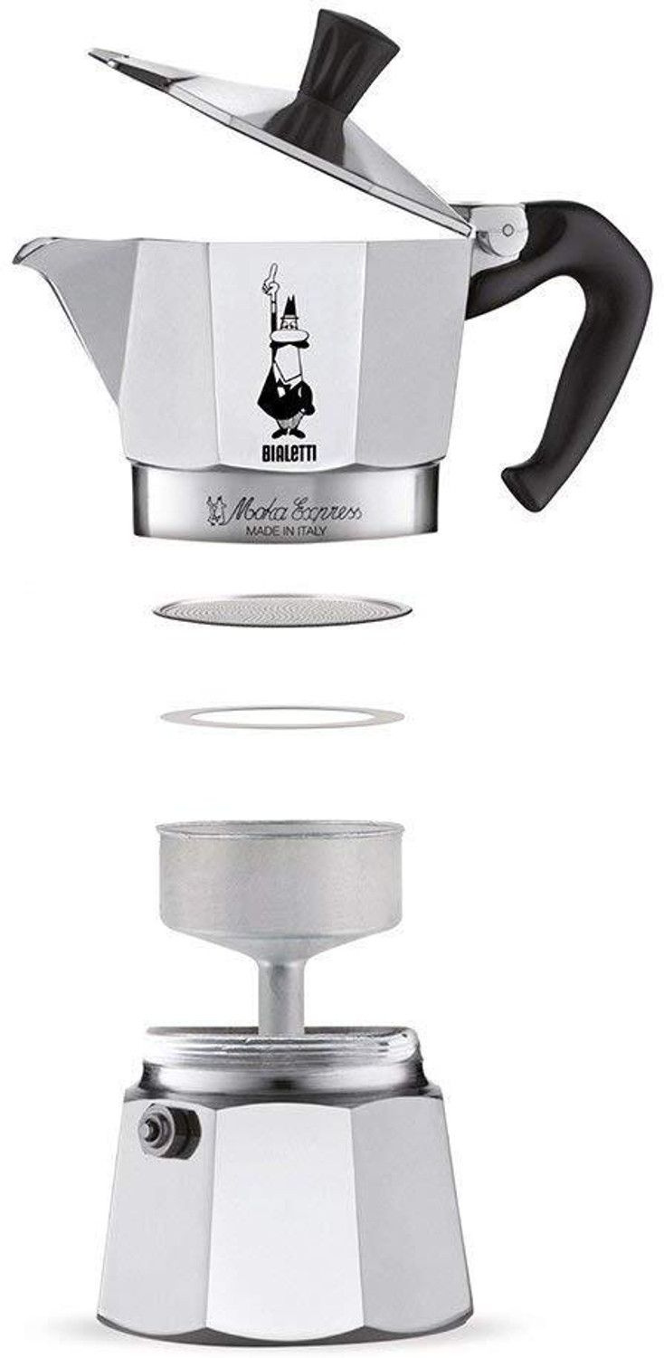 Image of Bialetti Moka Express 4 Cups Coffee Maker