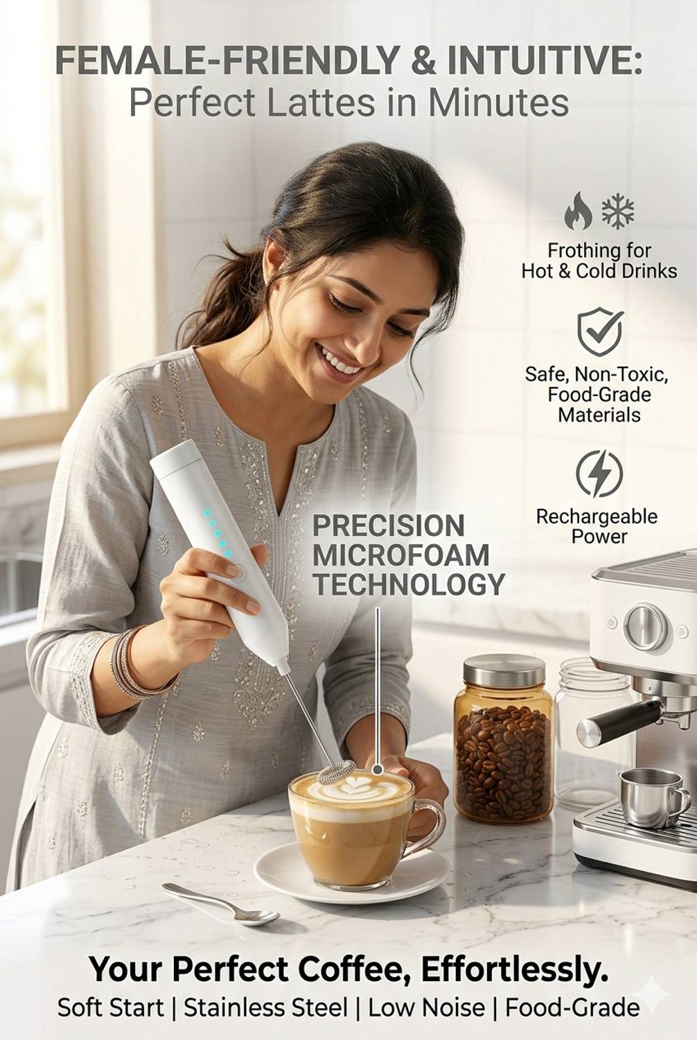 Uzox COFFE BEATER-102 Personal Coffee Maker - Image 3