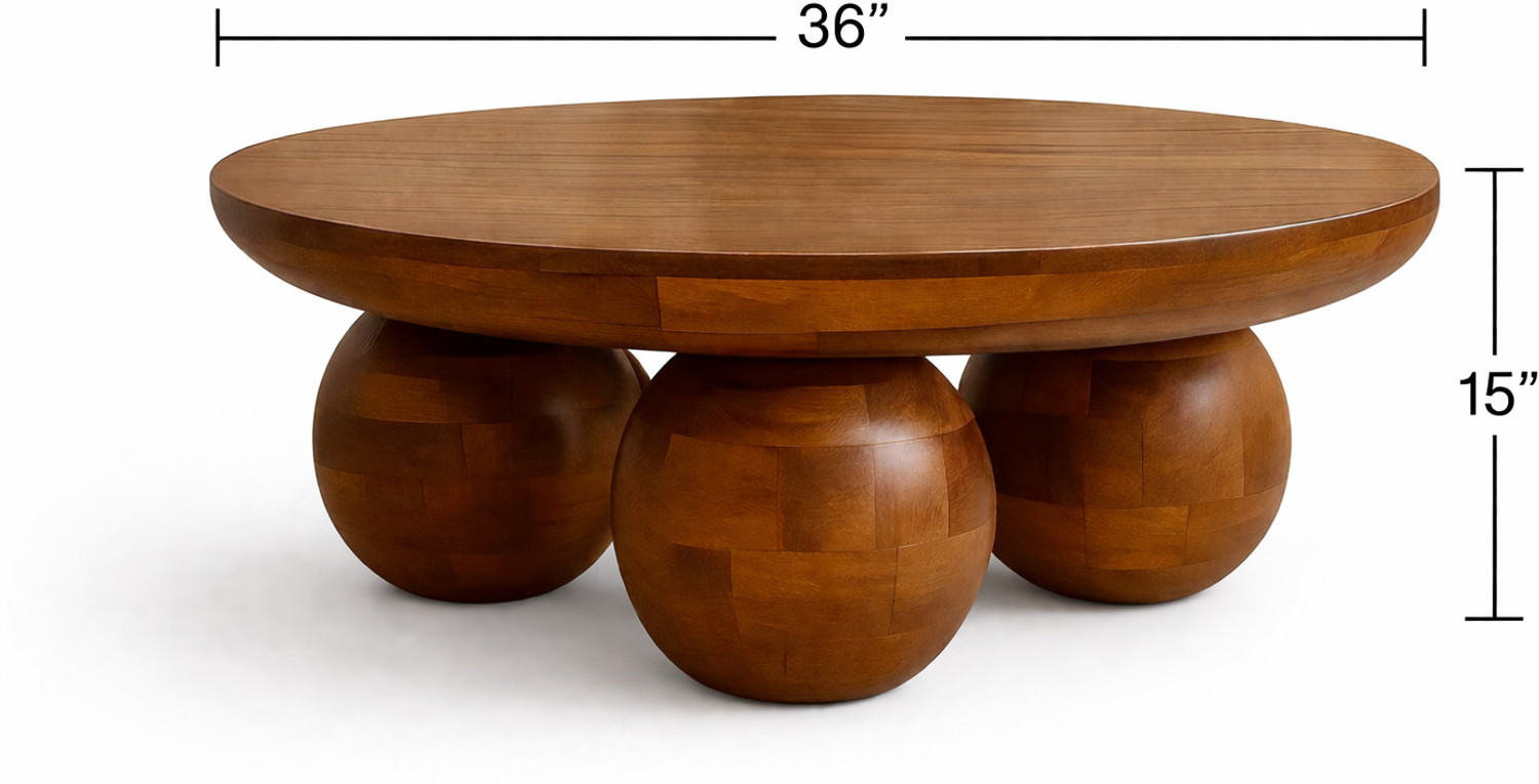 Image of Greenseal Solid Wood Coffee Table