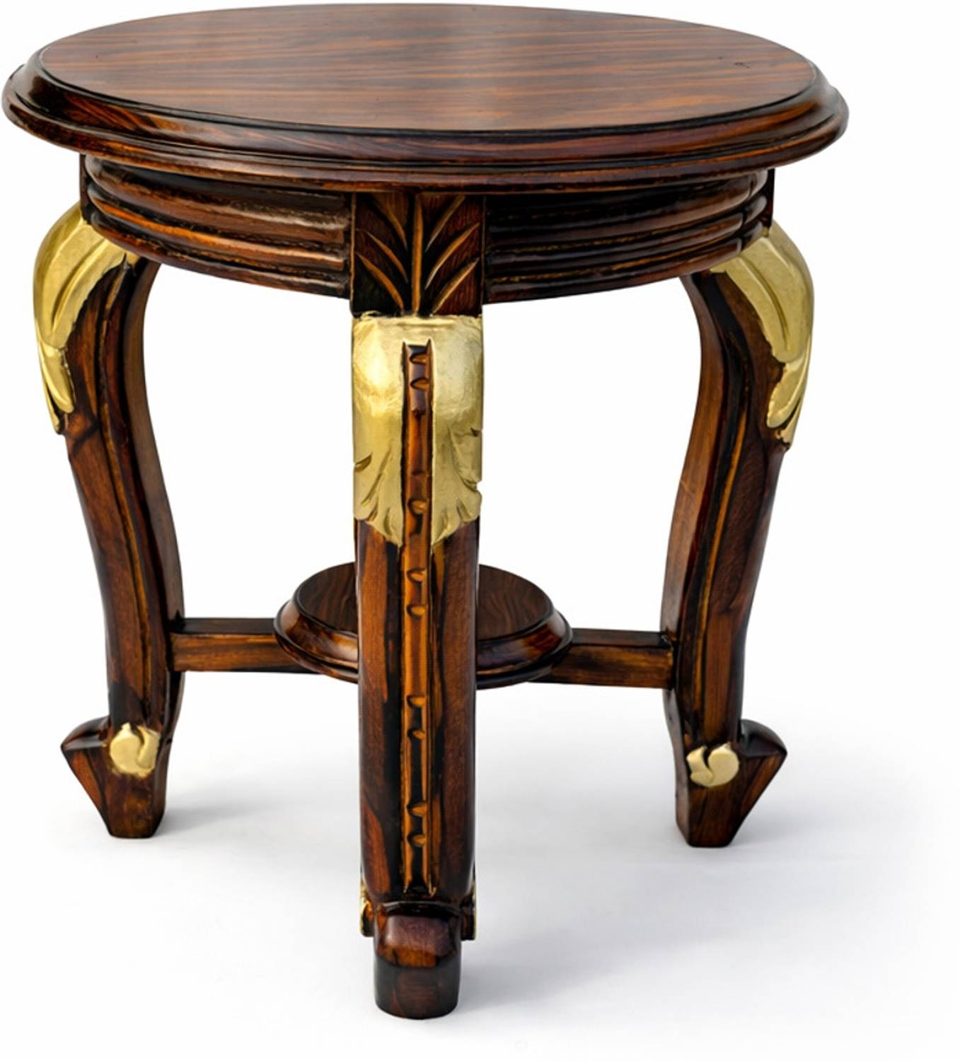 The Wooden Artistry Solid Wood Coffee Table (Finish Color - Brown