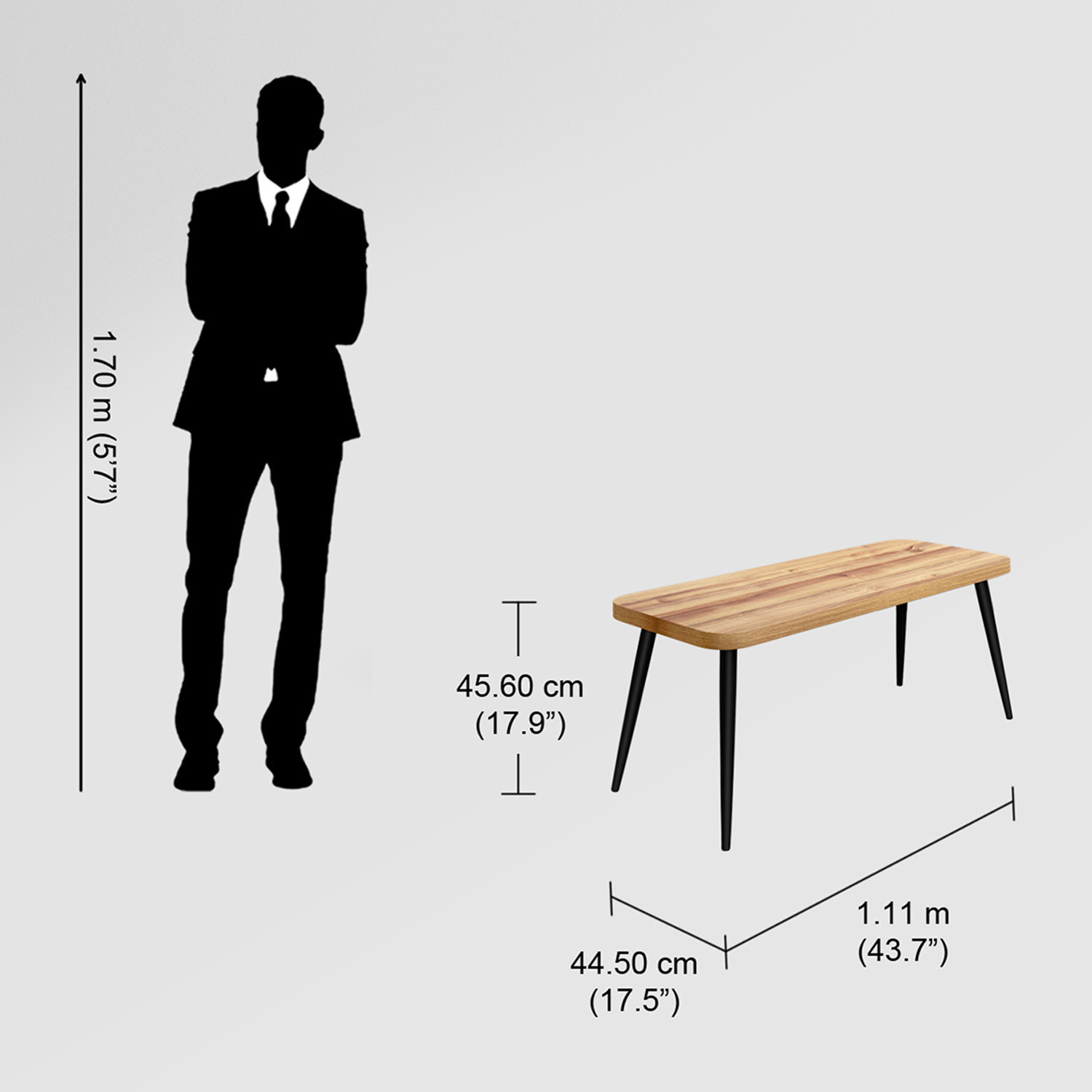 Image of Interio by Godrej Nebue Engineered Wood Coffee Table
