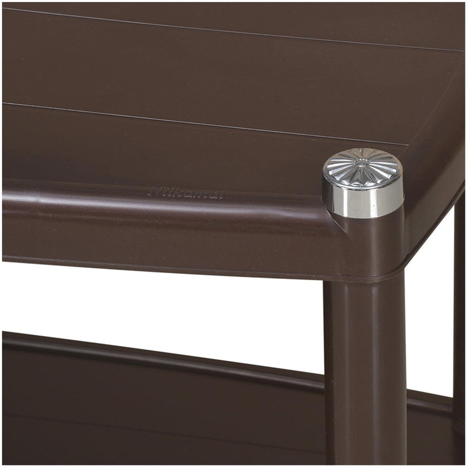 Image of Nilkamal Centro Table 05 Contemporary Center Trolley Plastic Coffee Table