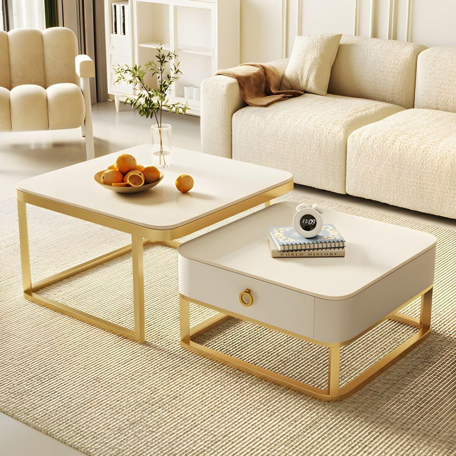 Image of Bazaar Galli Engineered Wood Coffee Table
