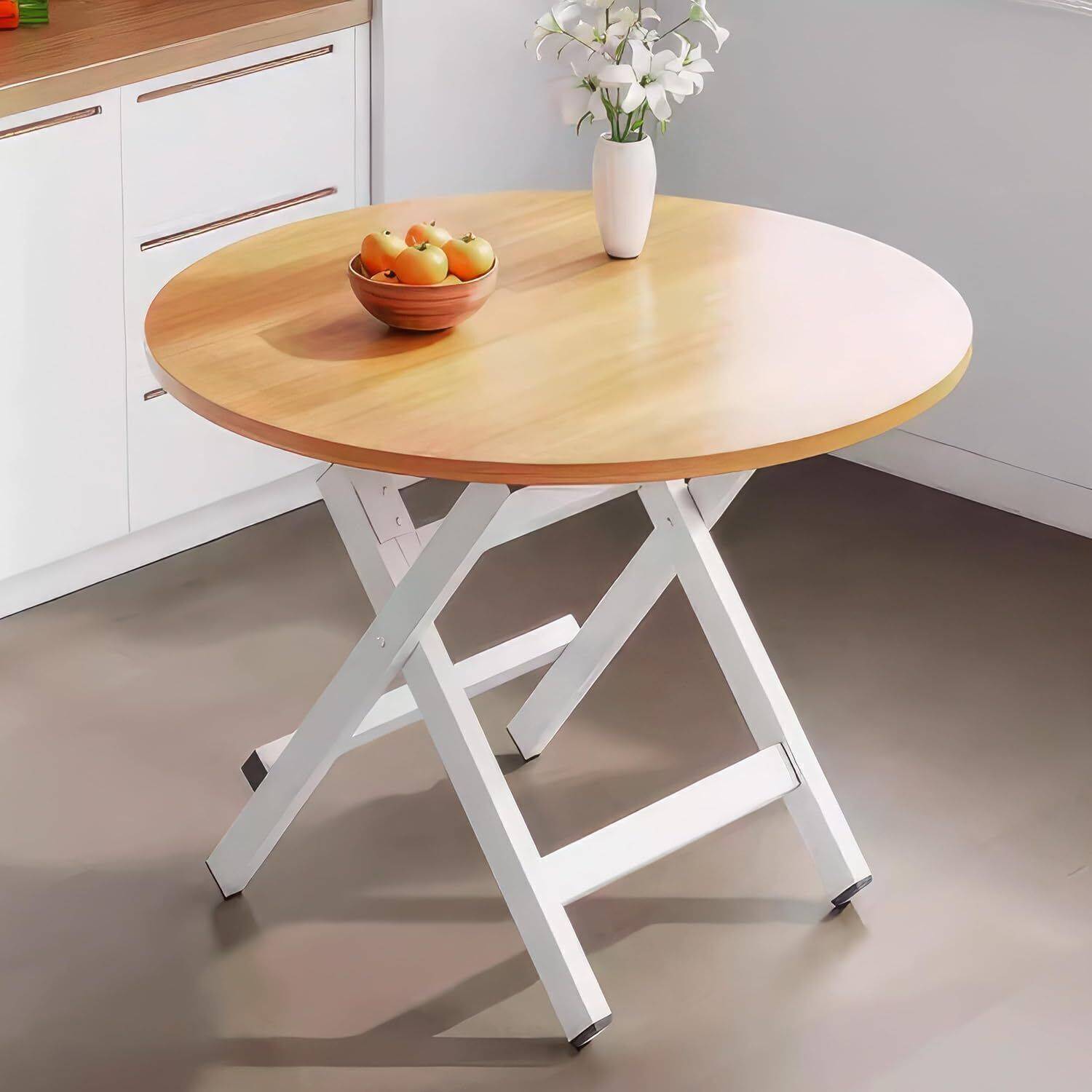 House Of Akasha Multi-Purpose Portable Foldable Wooden Table Desk