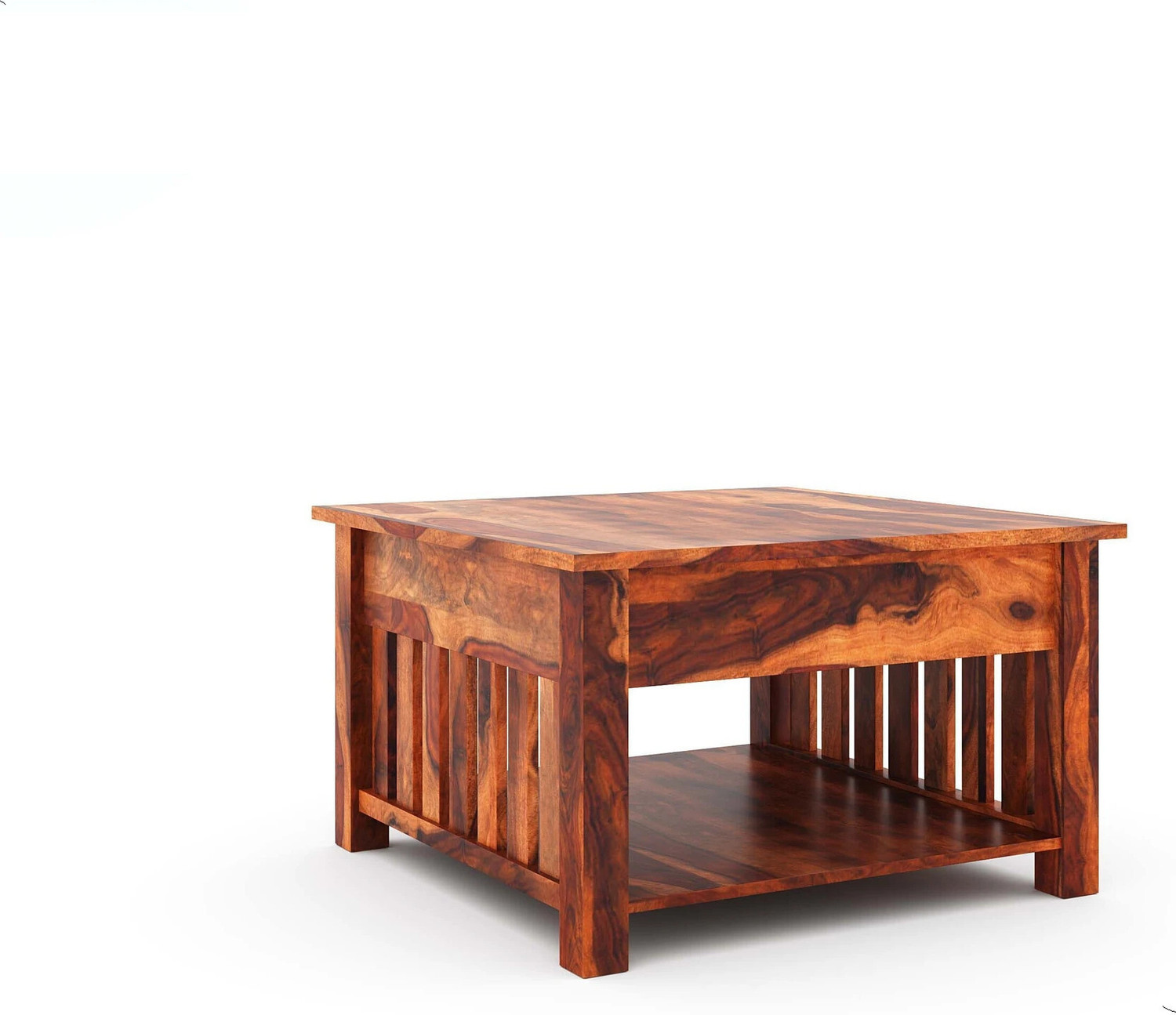 Image of Cherry Wood Rosewood ( Sheesham ) Solid Wood Coffee Table